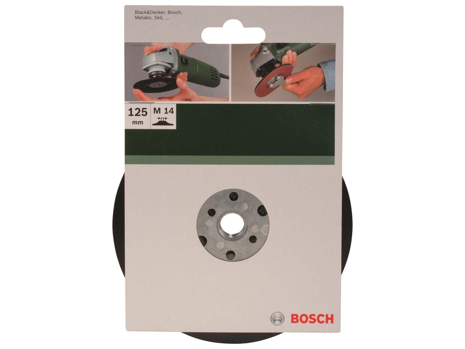 Bosch SLIBEBAGSKIVE T VINKELSLIB Ø125MM