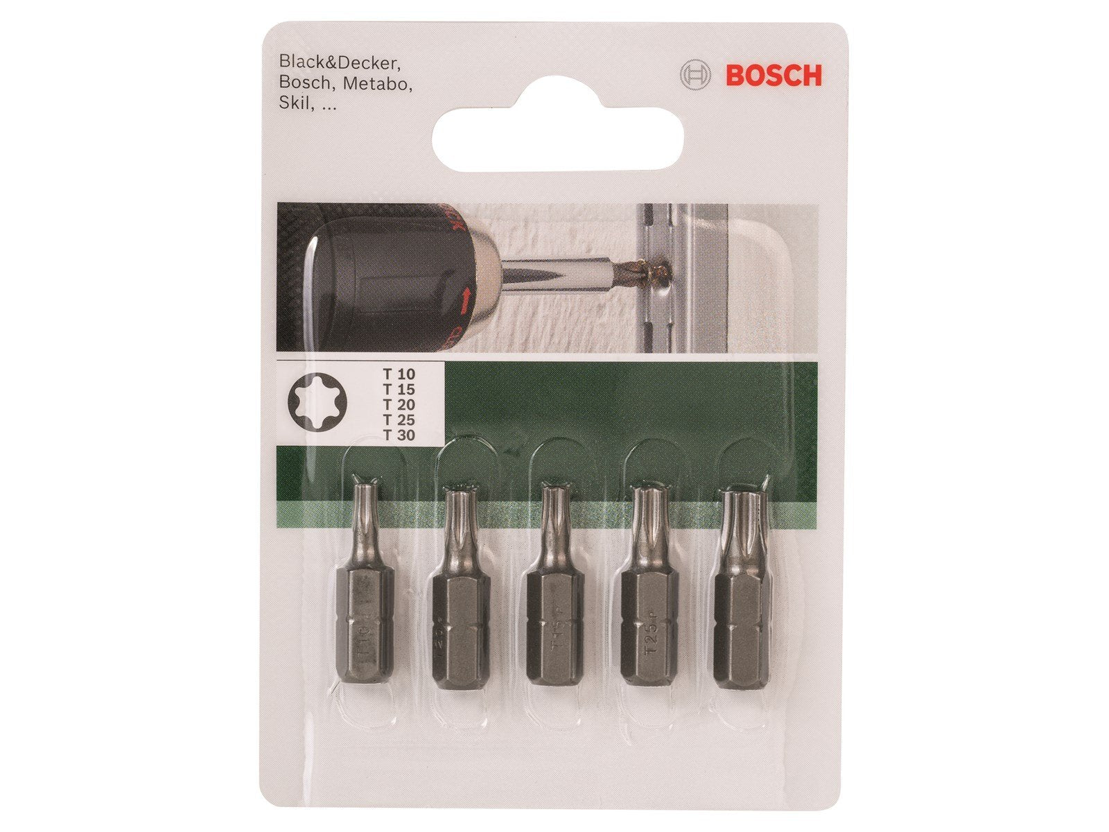 Bosch BITSSÆT T10-30 25MM STANDARD 5STK