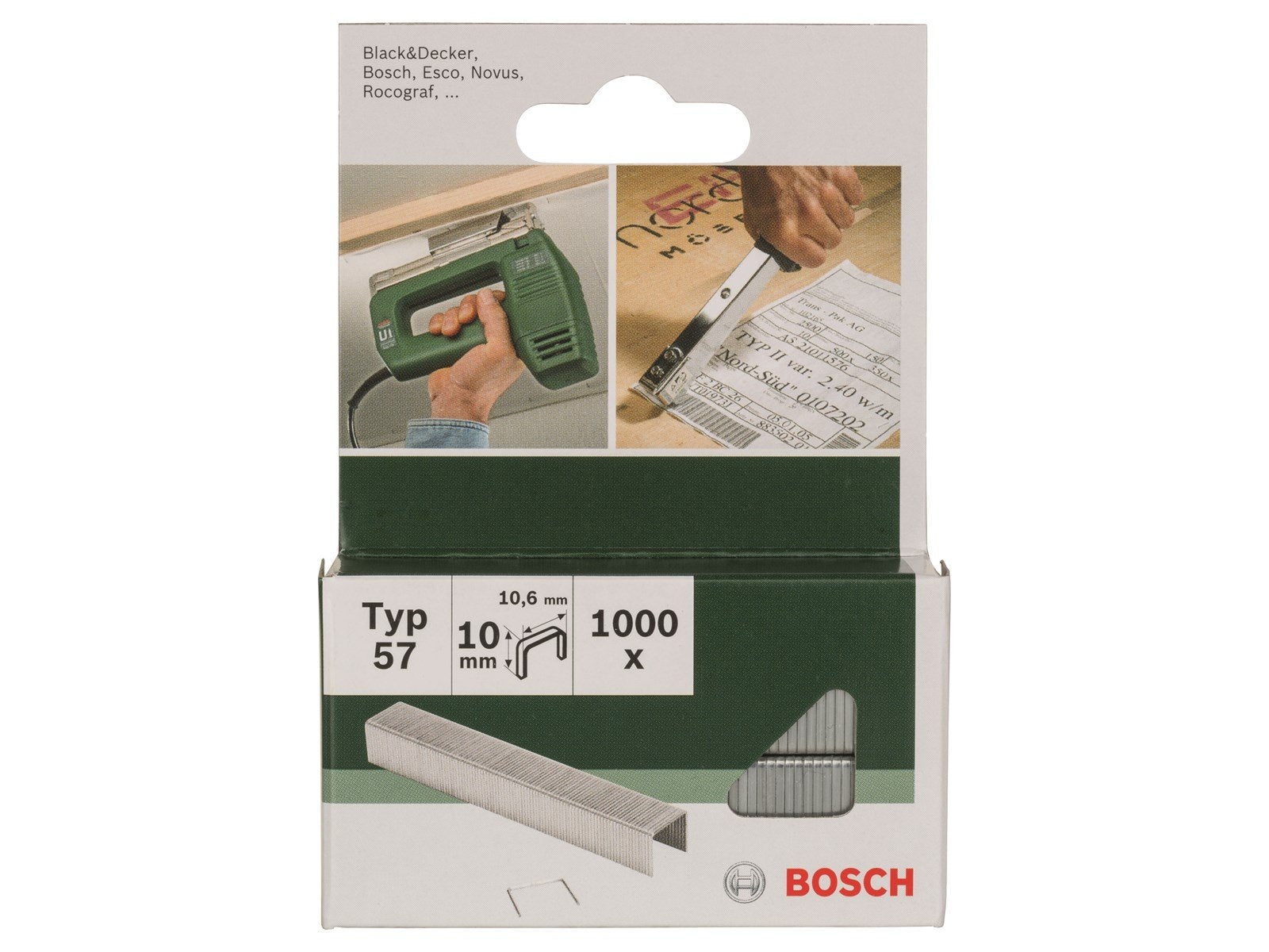 Bosch KLAMME TYPE 57 10.6X1.25X10MM 1000STK GL