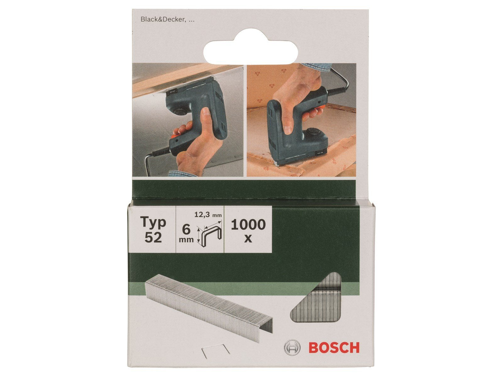 Bosch KLAMME TYPE 52 12.3X1.25X6MM 1000 STK GL