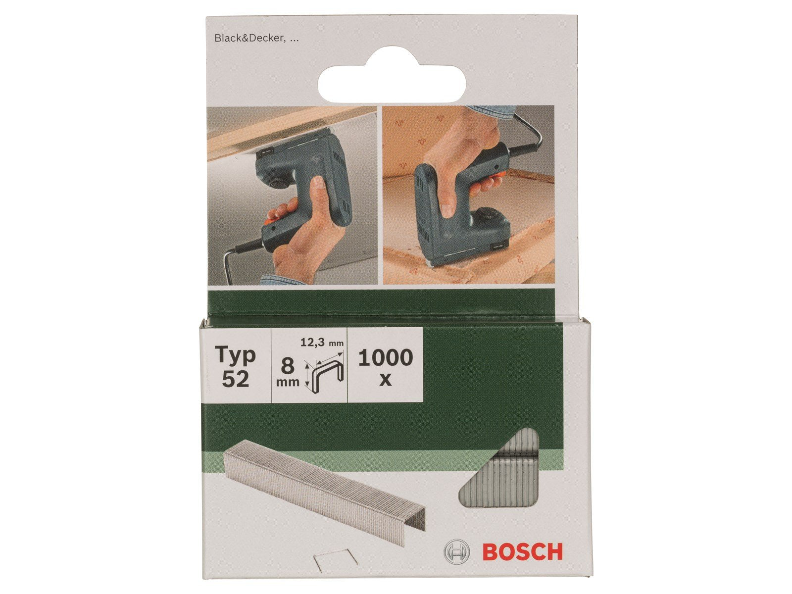 Bosch KLAMME TYPE 52 12.3X1.25X8MM 1000 STK GL