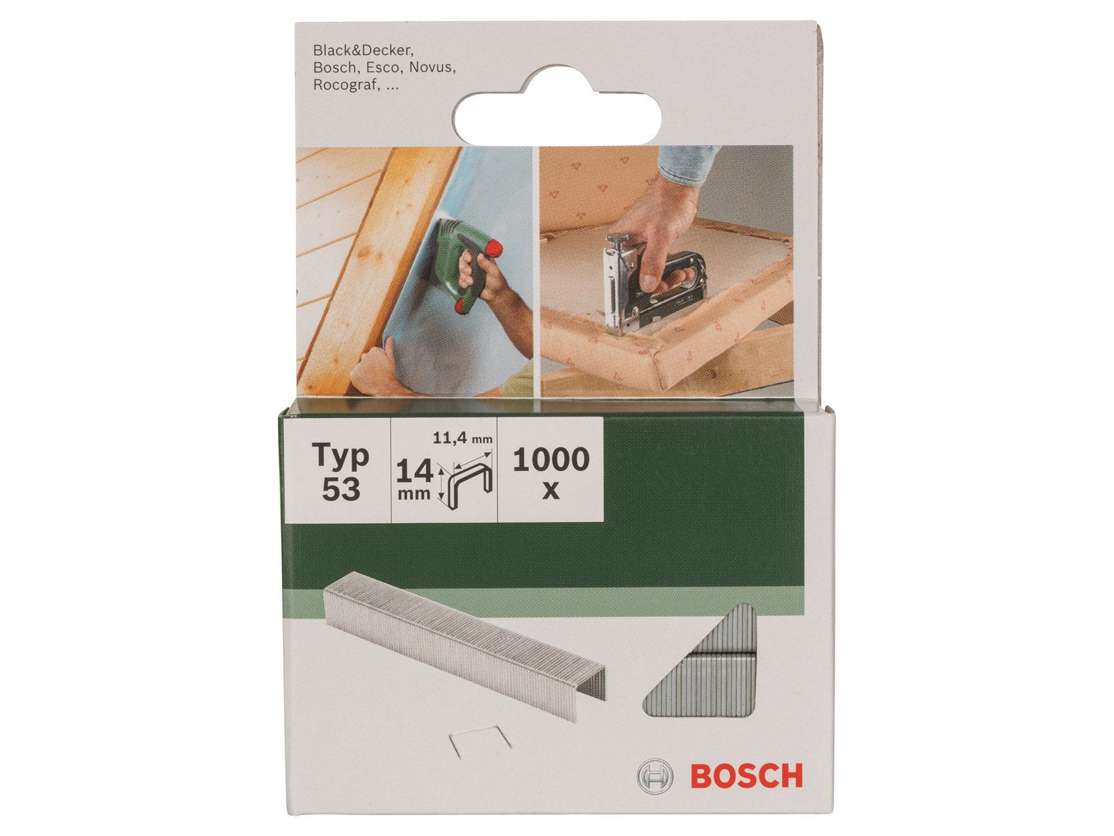 Bosch KLAMME TYPE 53 11.4X0.74X14MM 1000STK GL