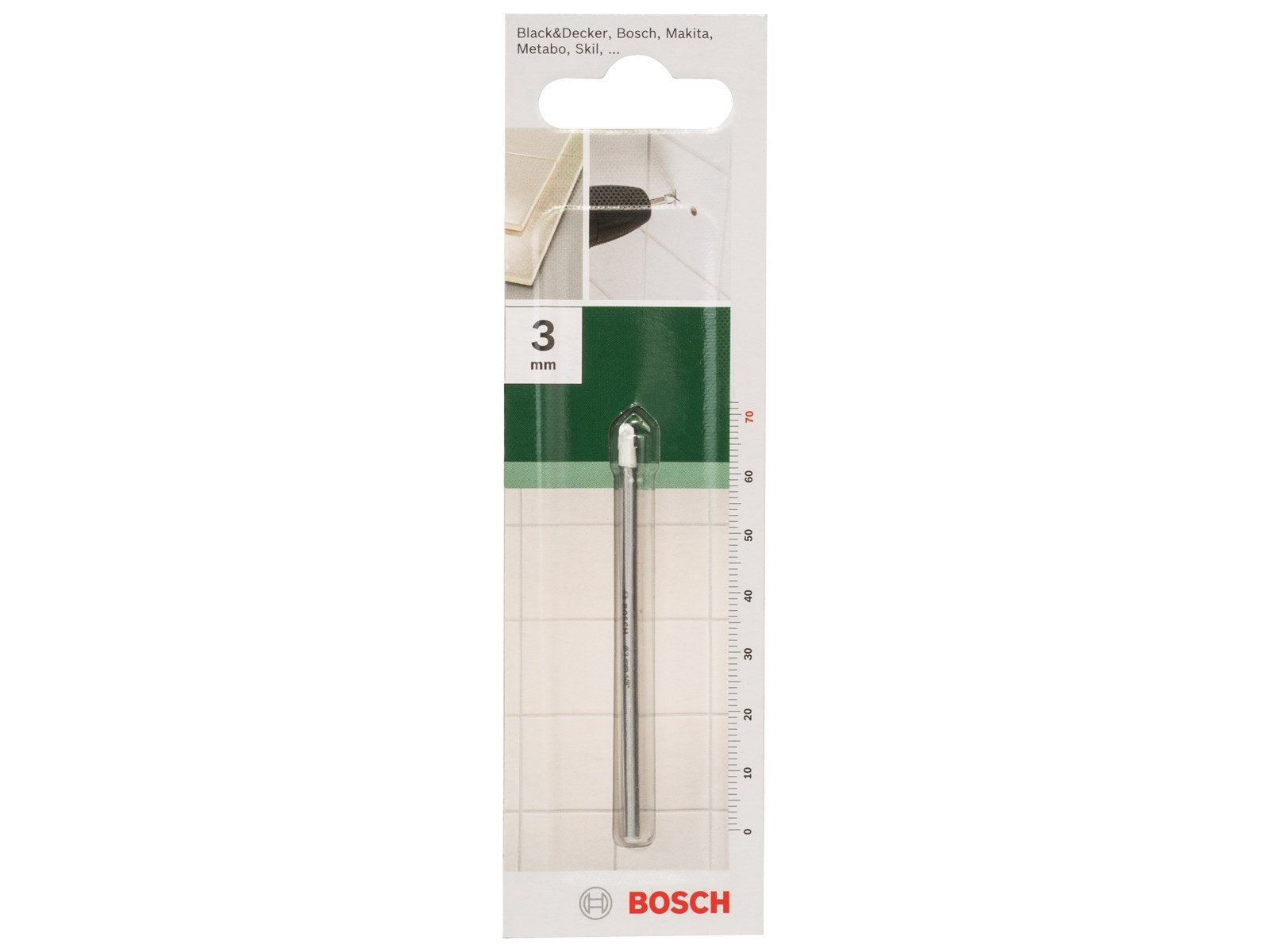 Bosch FLISEBOR EXPERT 3X70MM GL