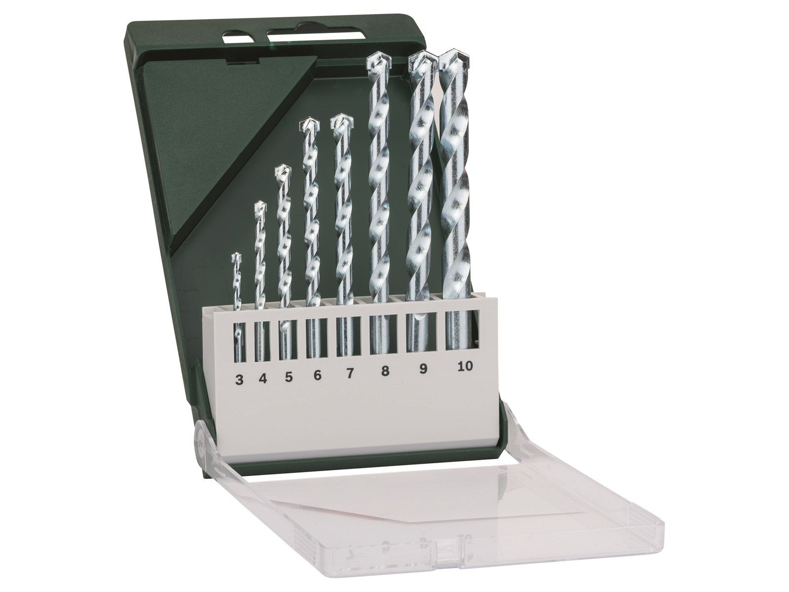 Bosch MURBORSÆT Ø3-10MM 8 STK