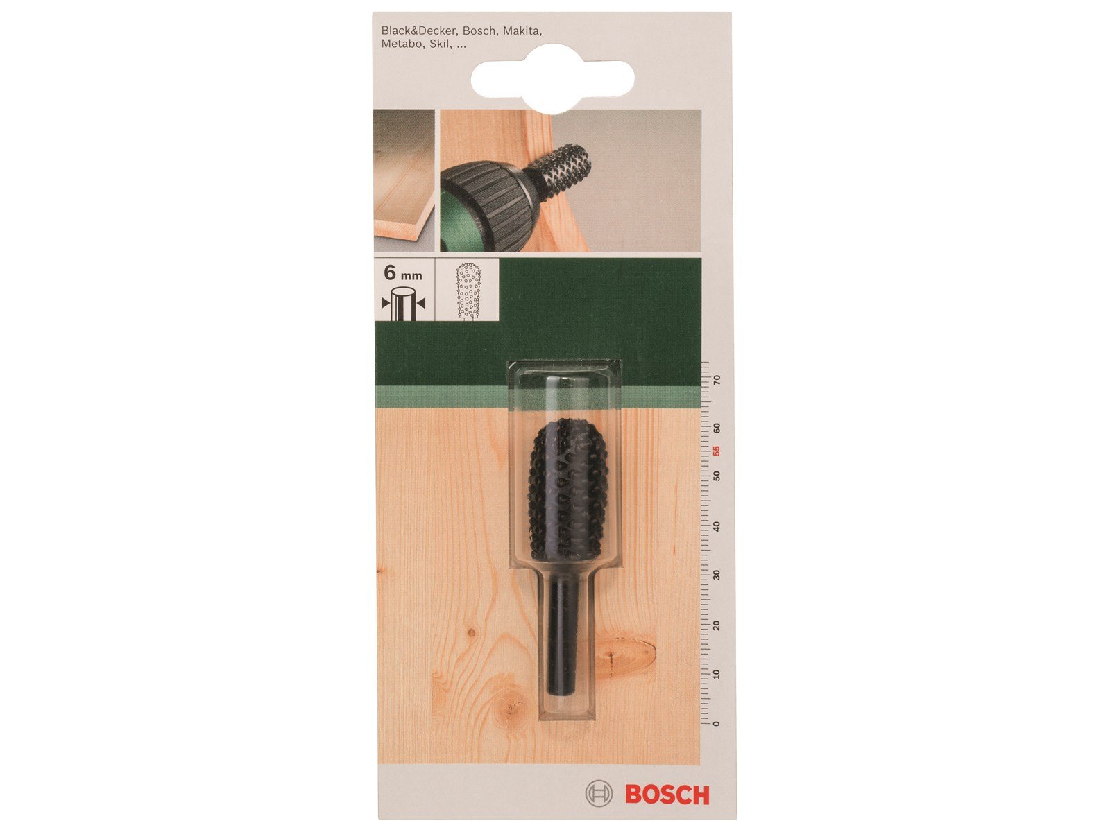 Bosch RASP TRÆ KONKAV Ø15X55MM