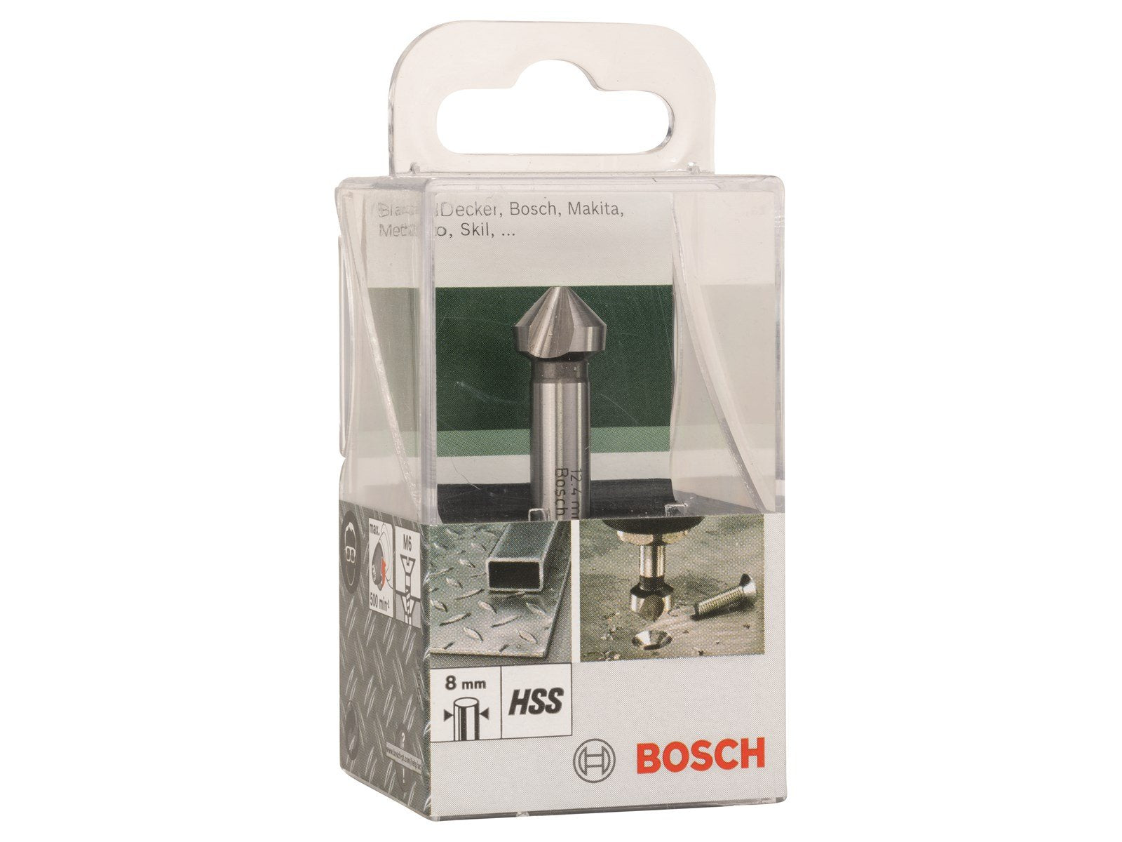 Bosch FORSÆNKER HSS 3-SKÆR Ø12X56MM M6 90GR