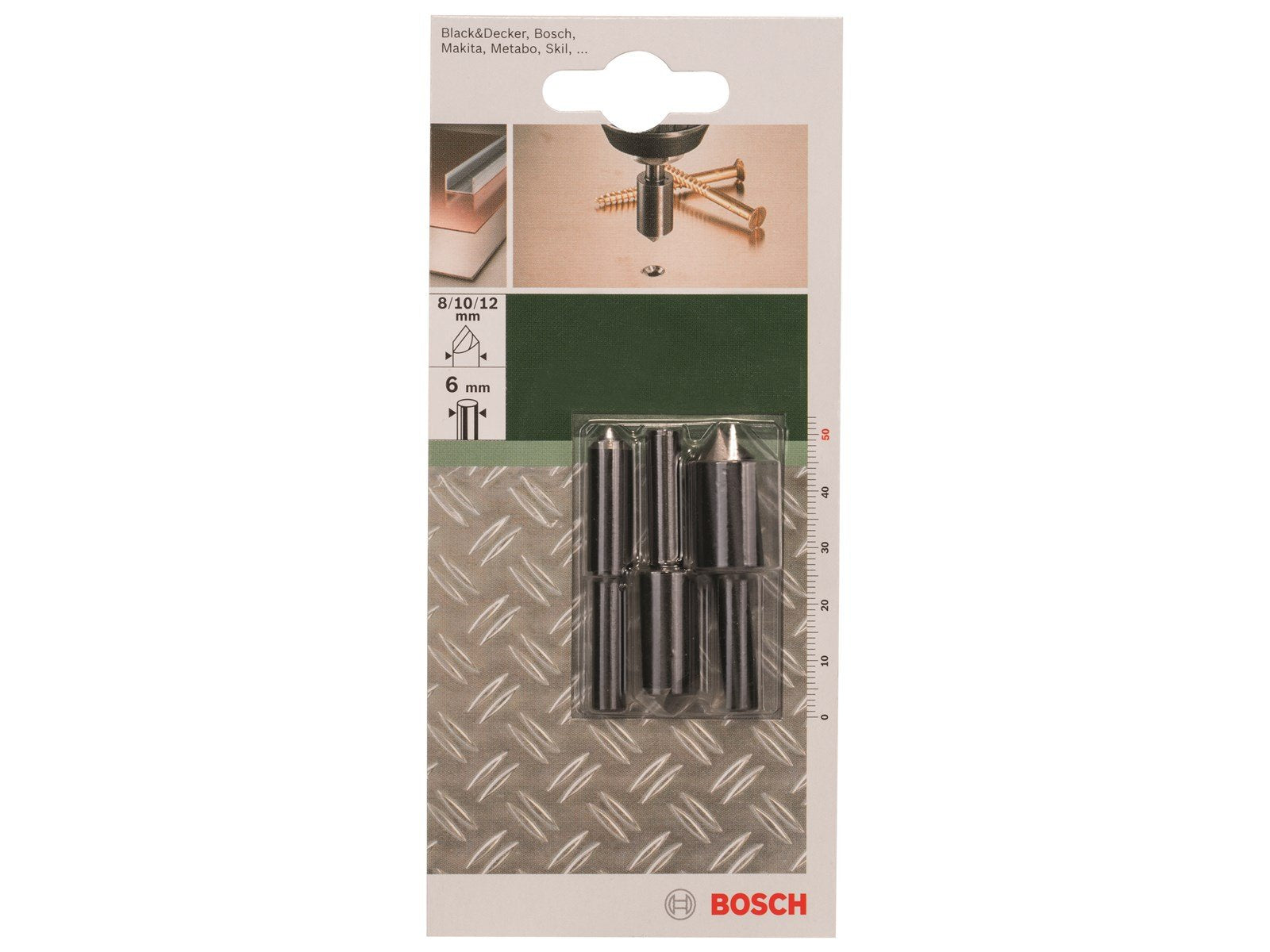 Bosch FORSÆNKERSÆT 8/10/12X50MM 90GR 3 STK