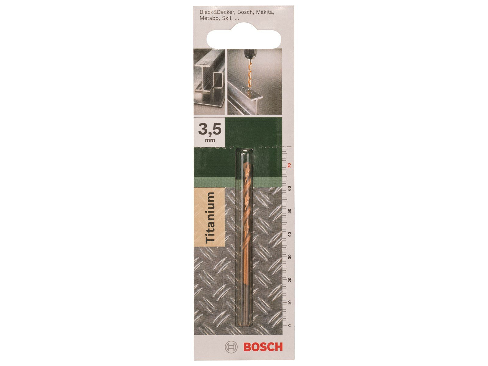 Bosch METALBOR HSS-TIN Ø3.5X39X70MM 135GR
