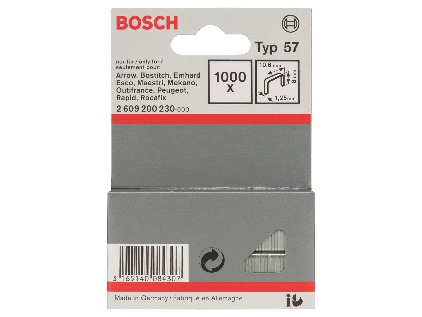 Bosch KLAMME/57/8MM