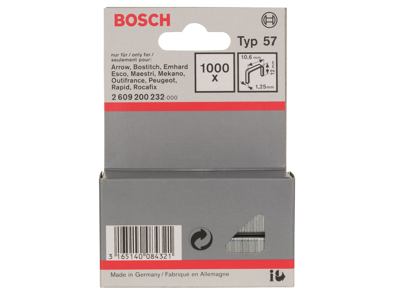 Bosch KLAMME/57/12MM