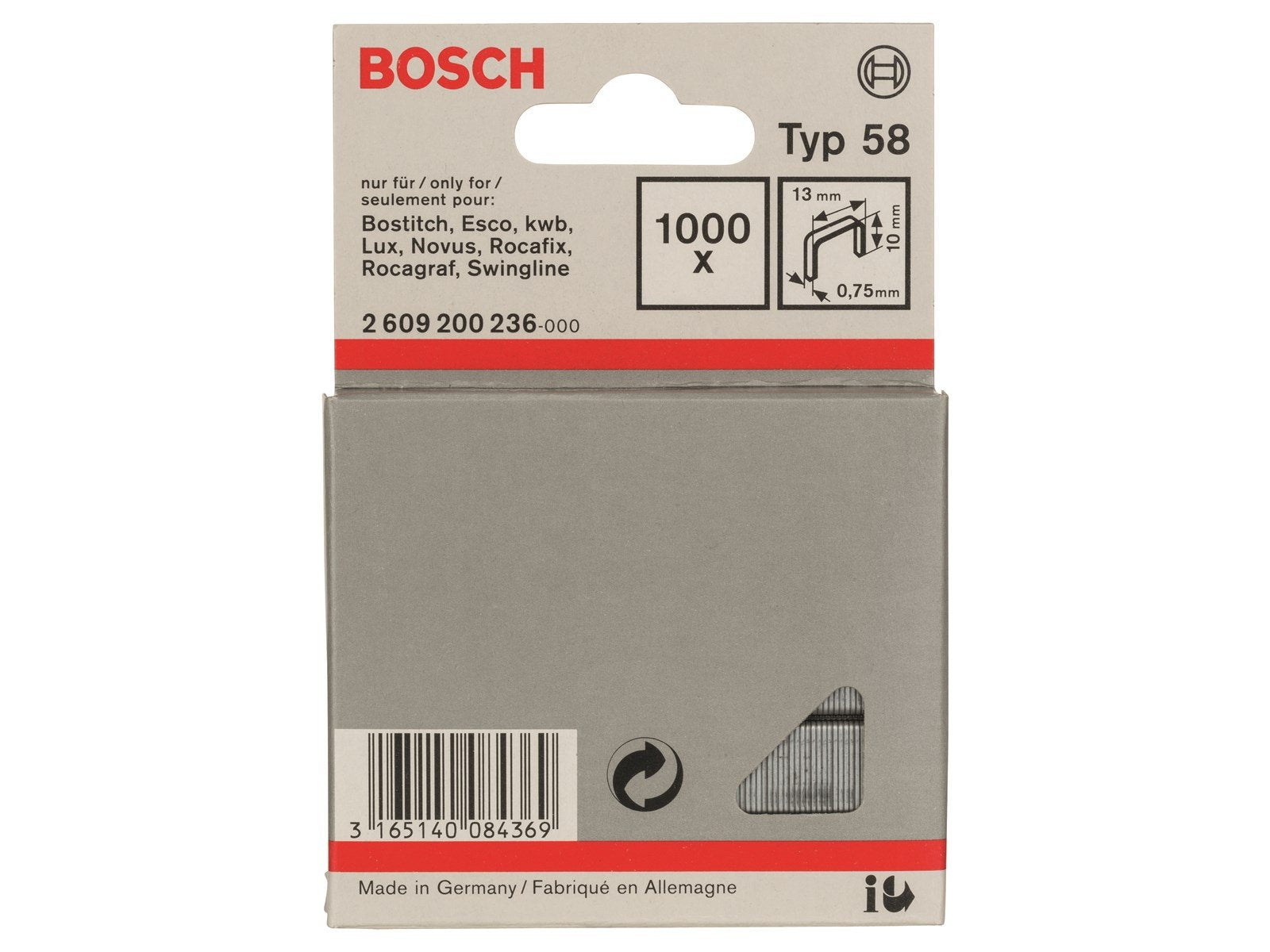 Bosch KLAMME/58/10MM