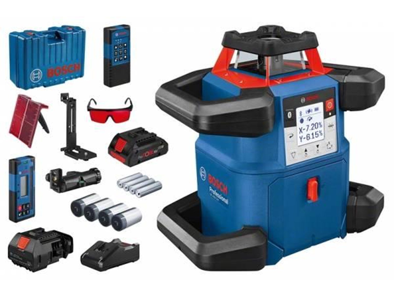 Bosch Professional ROTATIONSLASER GRL 600CHV M/LR 60 M/RB60
