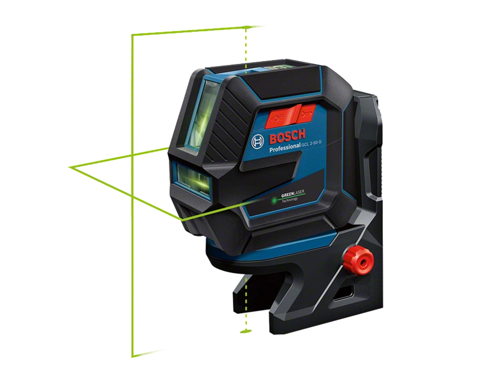 Bosch Professional KOMBILASER GRØN GCL 2-50/RM10/BT150