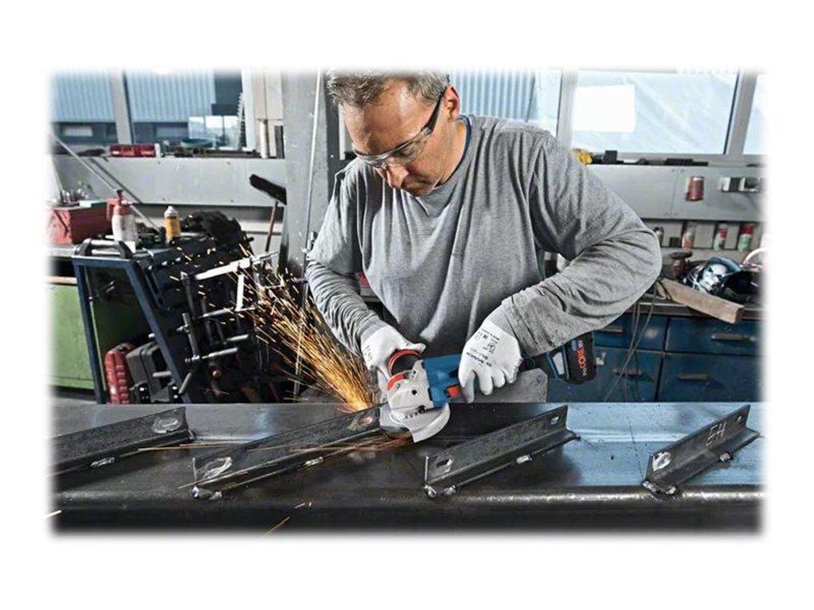 Bosch Professional VINKELSLIBER GWX 18V-15C 2X8AH PC L-BOXX