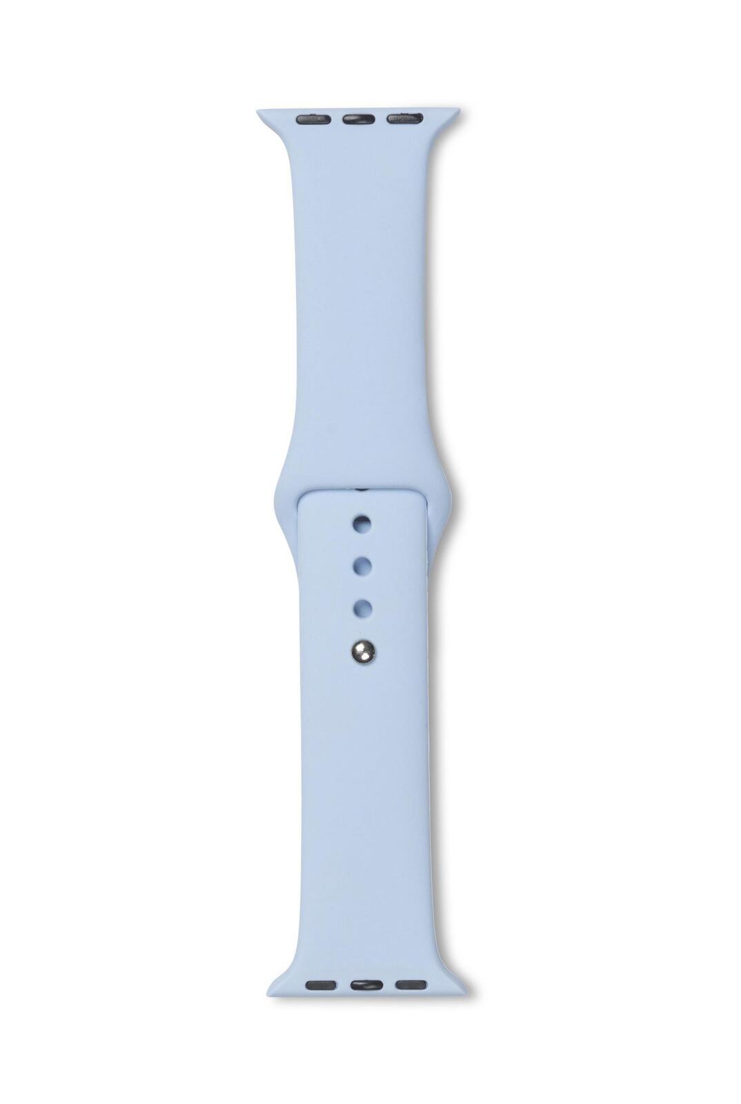 eSTUFF Silicone Strap für die Apple Watch, 40/41mm - Skyblue