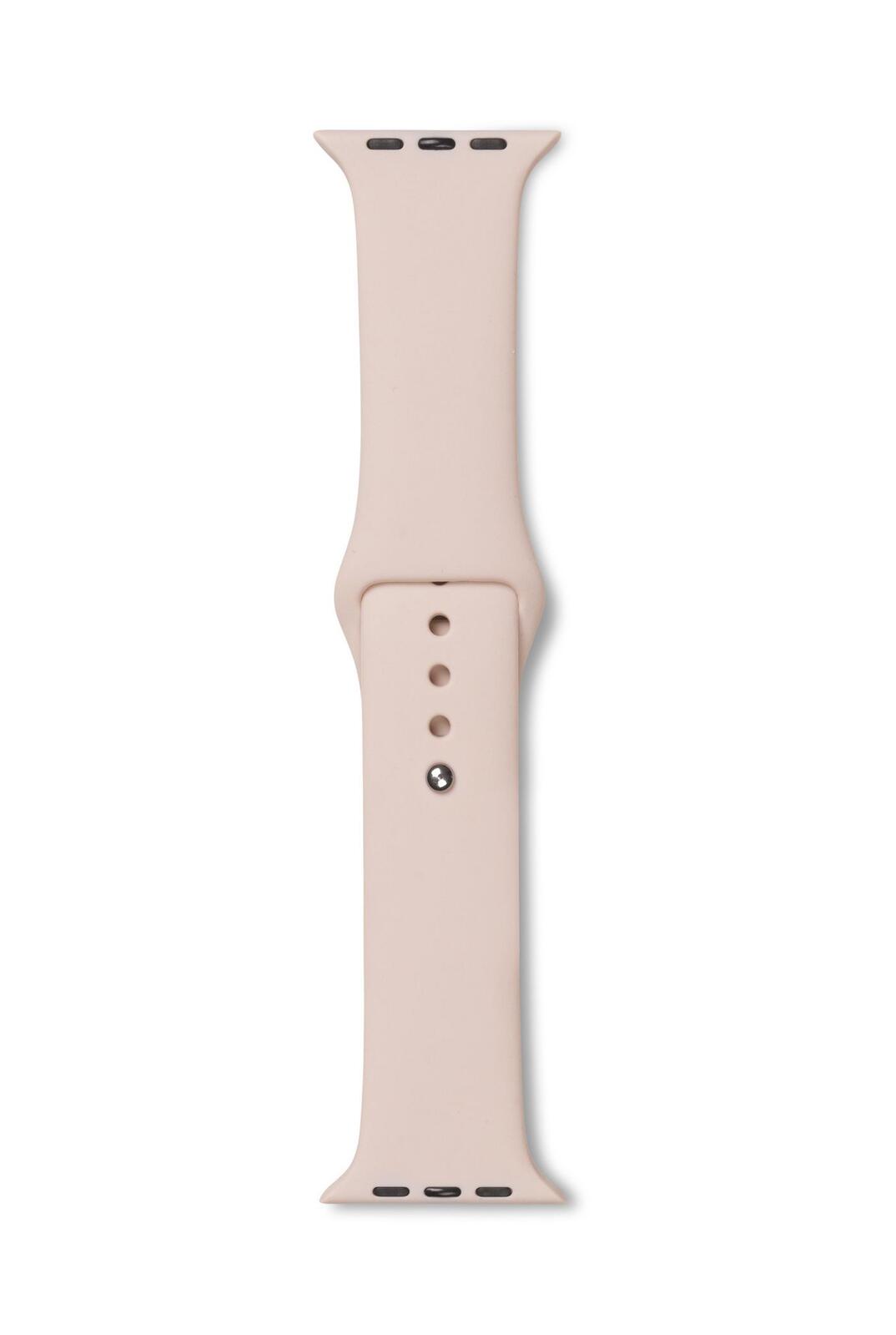 eSTUFF Silicone Strap für die Apple Watch, 44/45mm - Rose