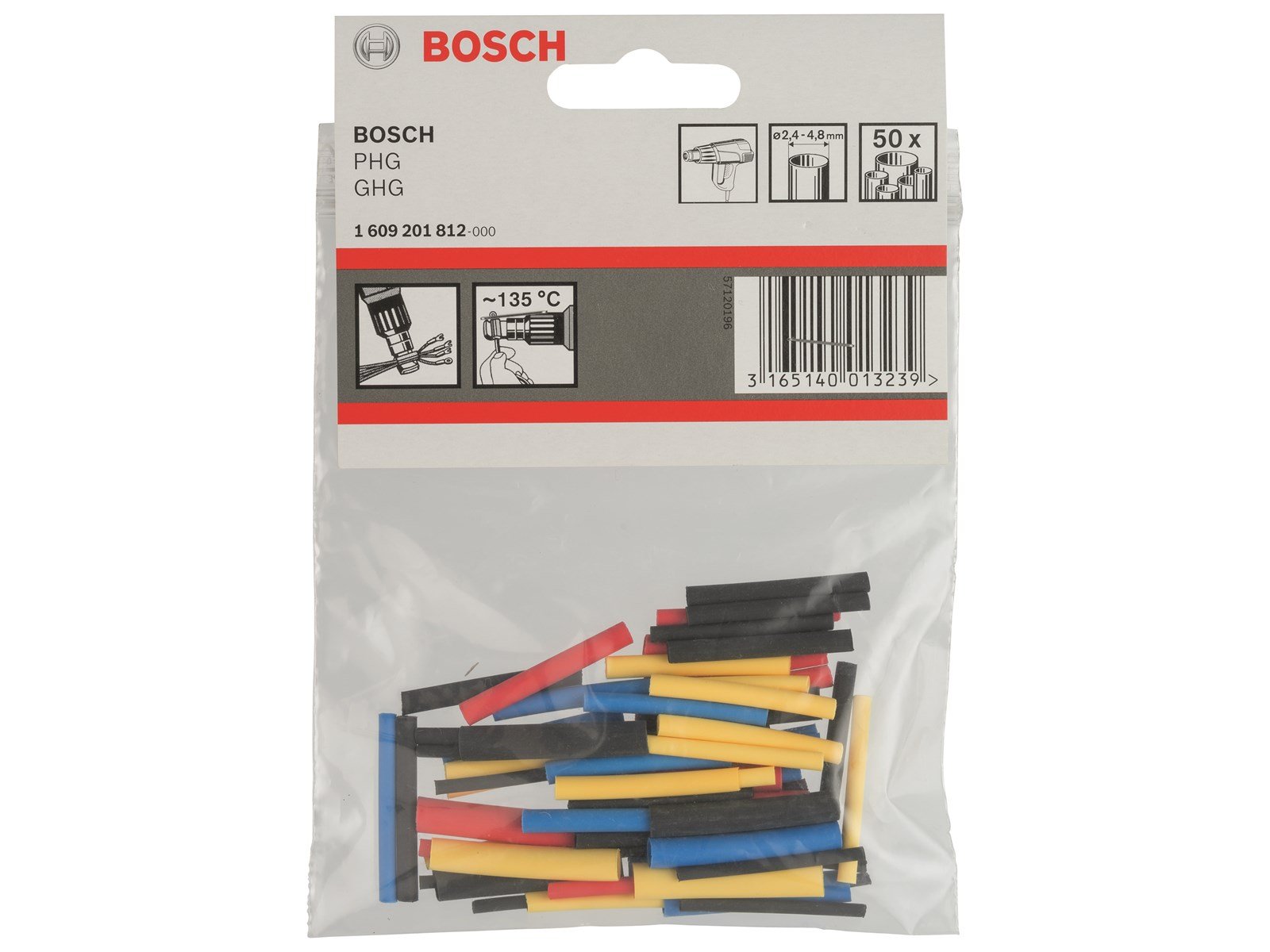 Bosch KRYMPESLANGE Ø2.4-4.8MM 50 STK