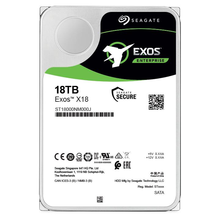 Seagate Exos X18 Enterprise HDD - 18TB