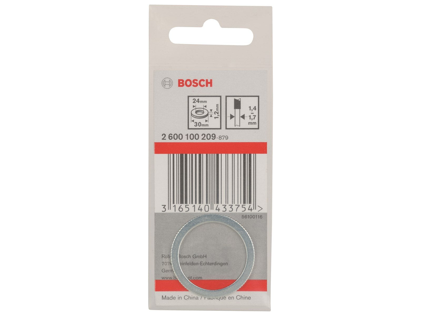 Bosch REDUKTIONSRING Ø30X24X1.2MM
