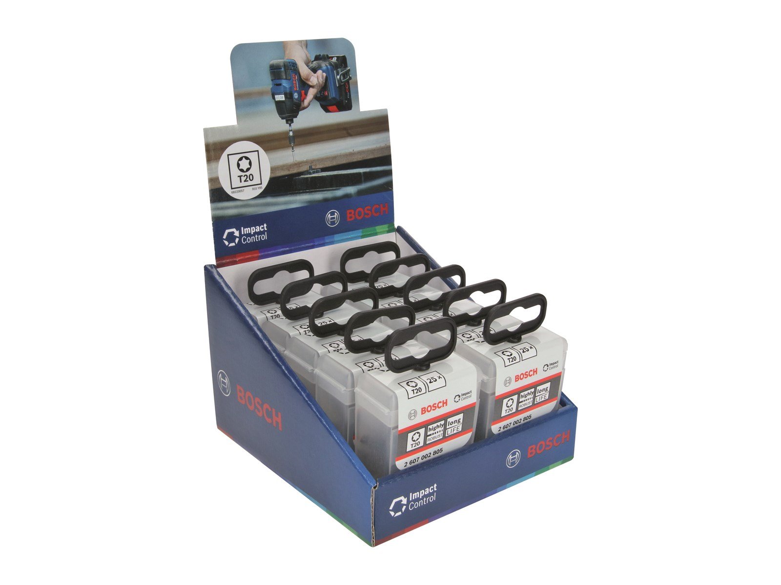 Bosch BITS TX20 IMPACT 25MM TICTAC 25 STK