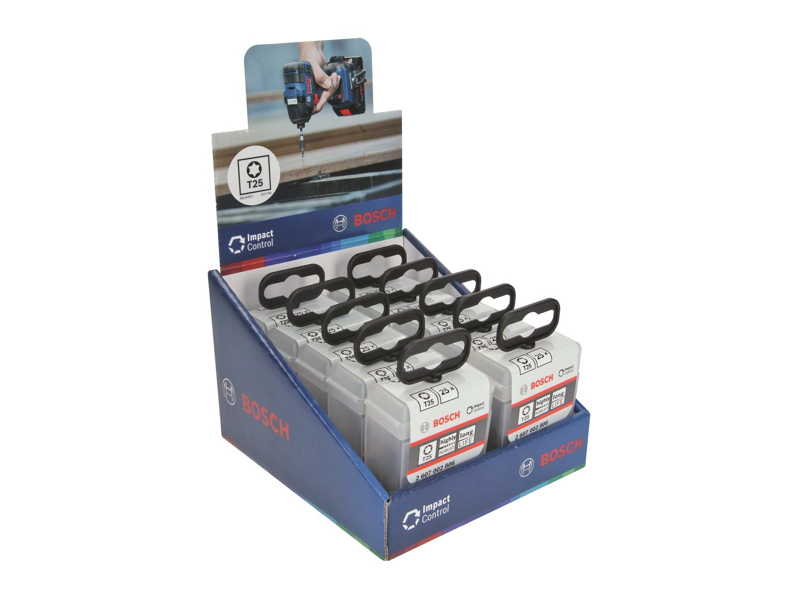 Bosch BITS TX25 IMPACT 25MM TICTAC 25 STK