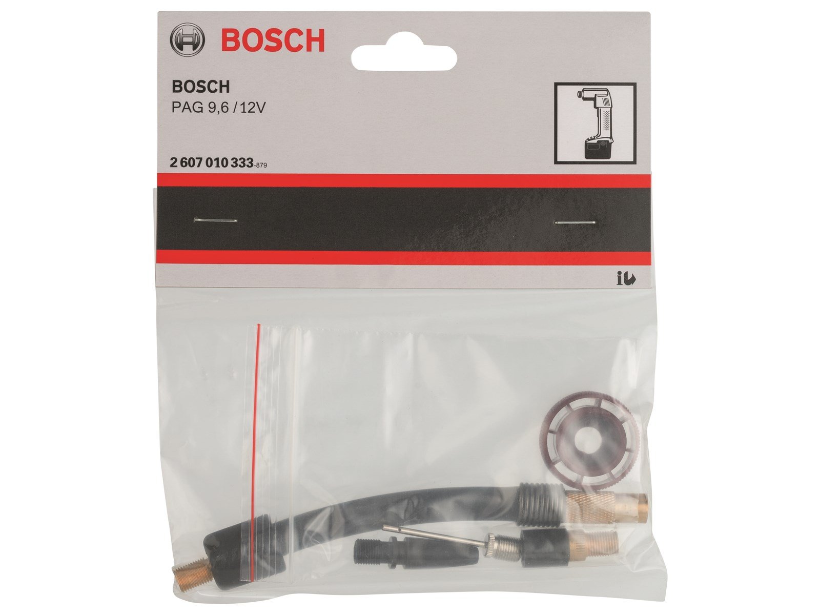 Bosch VENTILSÆT TIL PAG 9.6 /12V TRYKLUFTPUMPE
