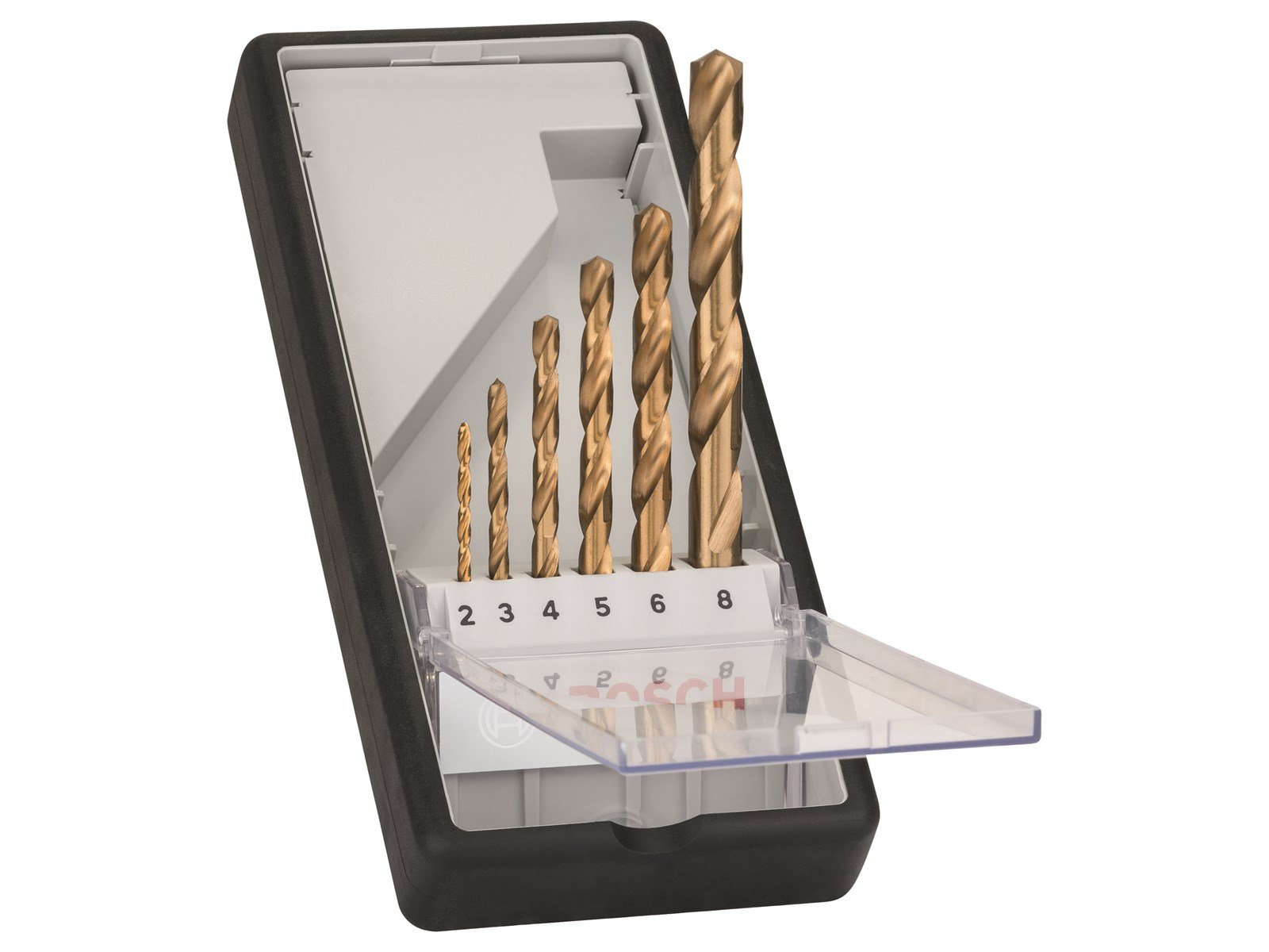 Bosch METALBOR HSS-TIN 135GR 2-8MM 6STK ROBUST