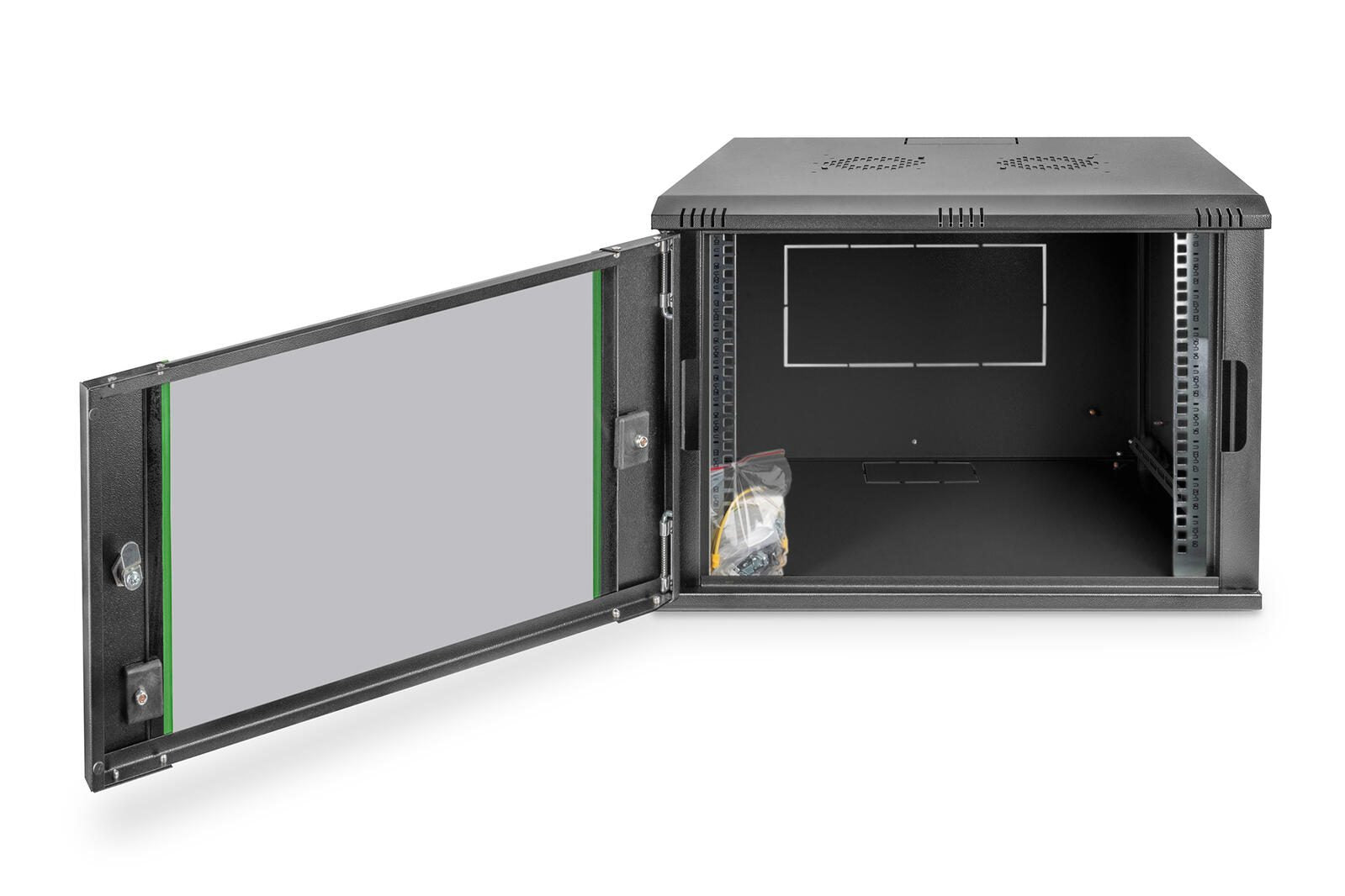 Digitus 9HE 19'-Wandgehäuse Dynamic Basic Serie RAL 9005 schwarz