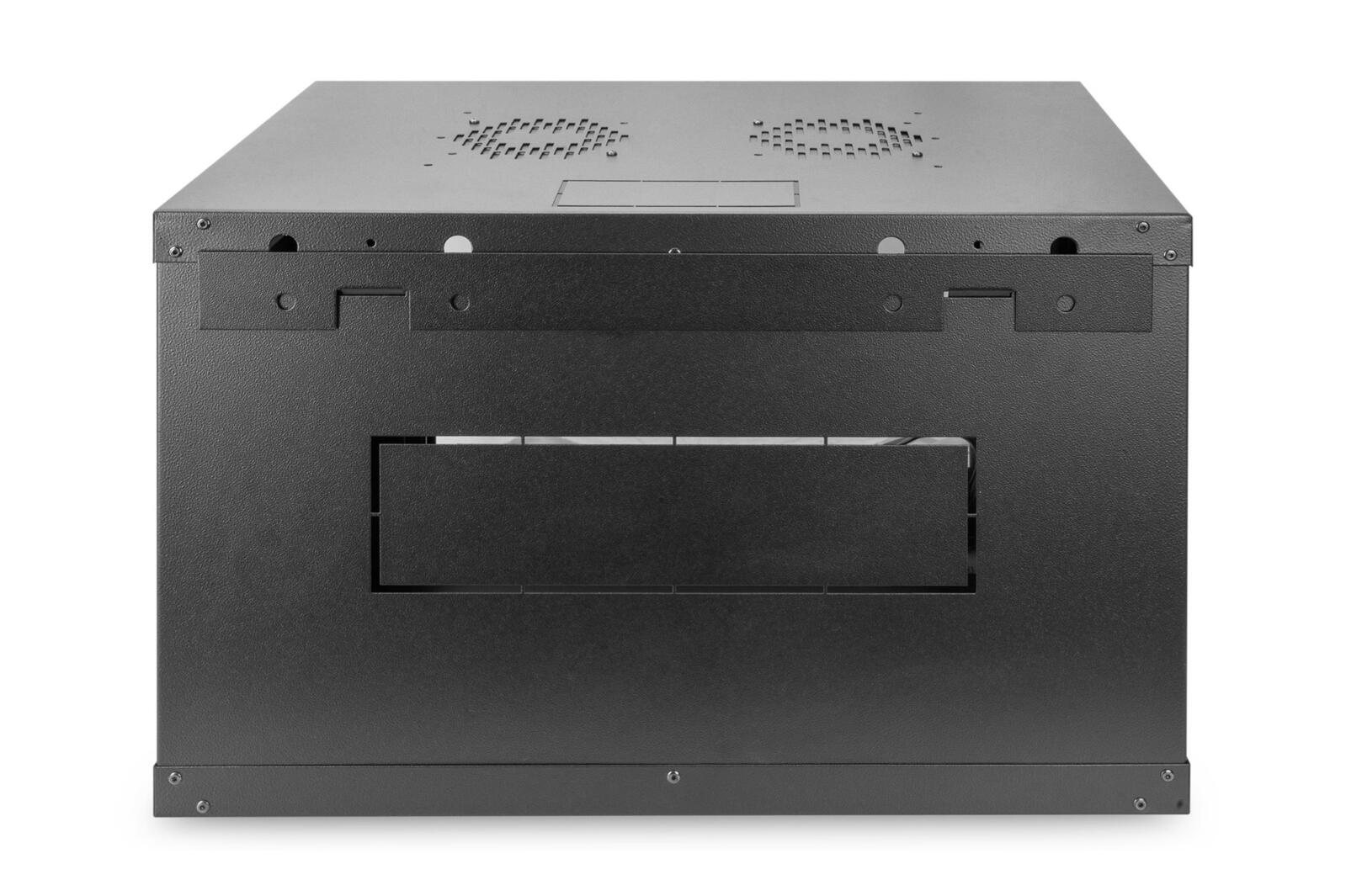 Digitus 7HE 19'-Wandgehäuse Dynamic Basic Serie RAL 9005 schwarz