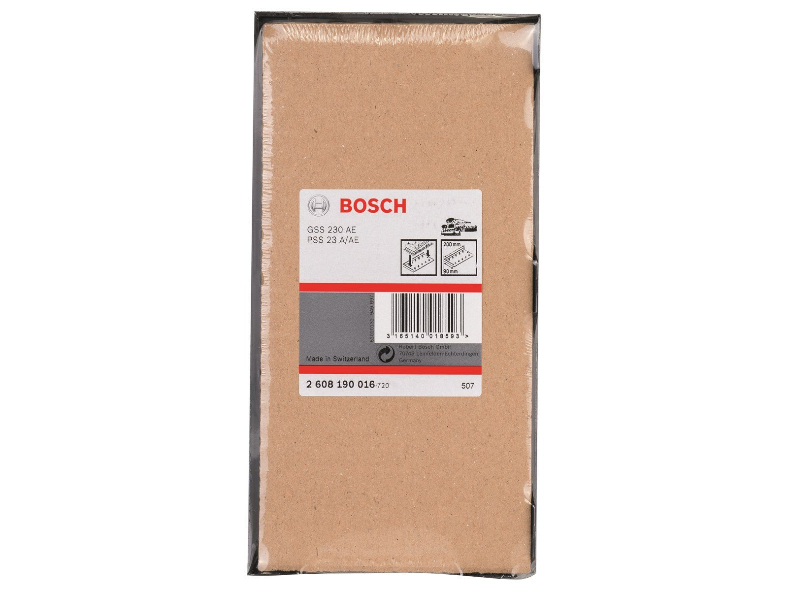 Bosch HULLEPLADE 95X200MM