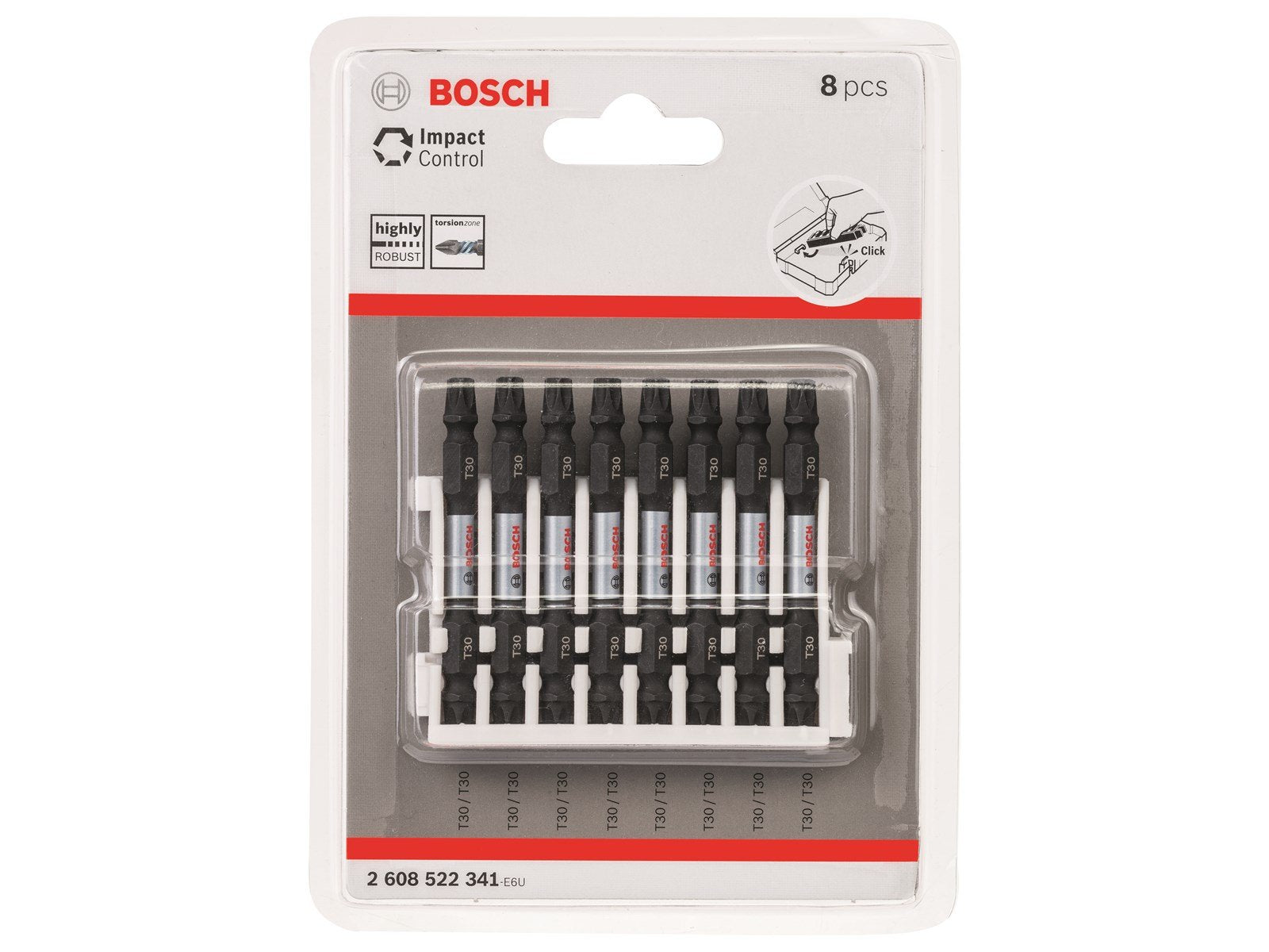 Bosch BITS IMPACT TX30 65MM 8STK