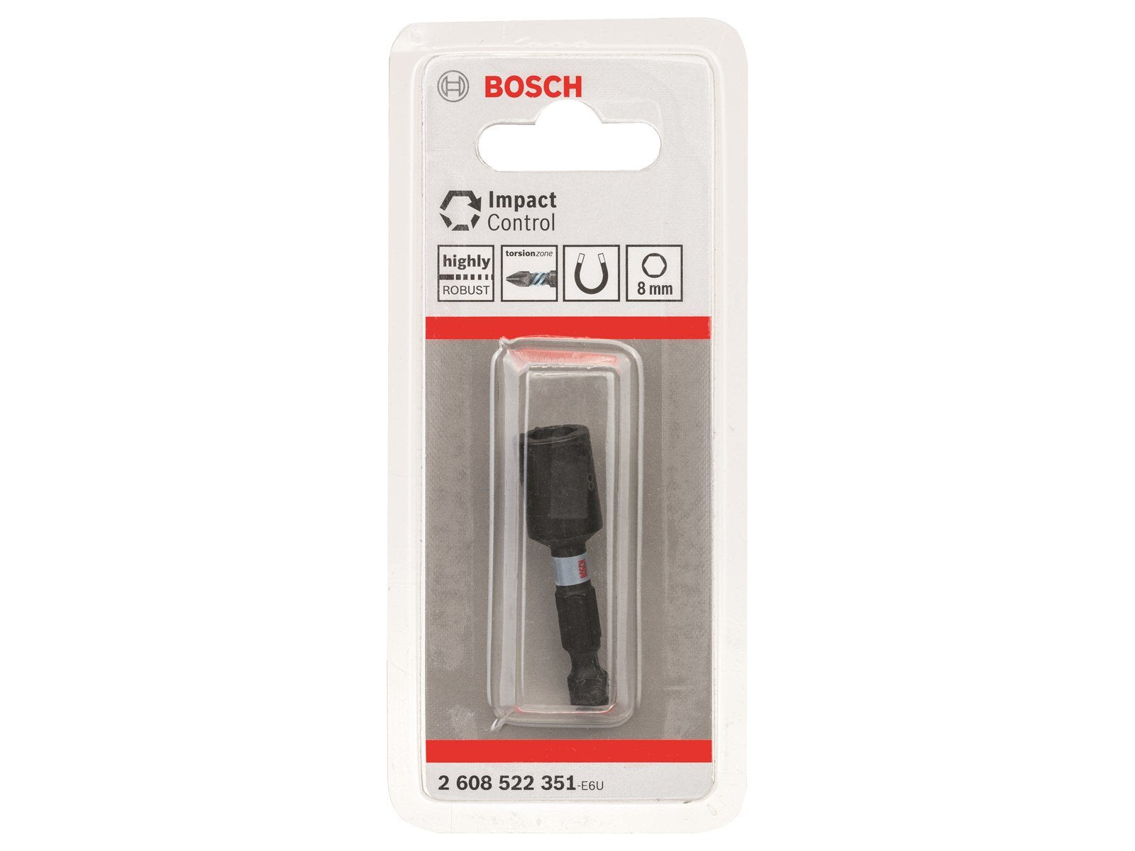 Bosch TOPNØGLE IMPACT 1/4T M8