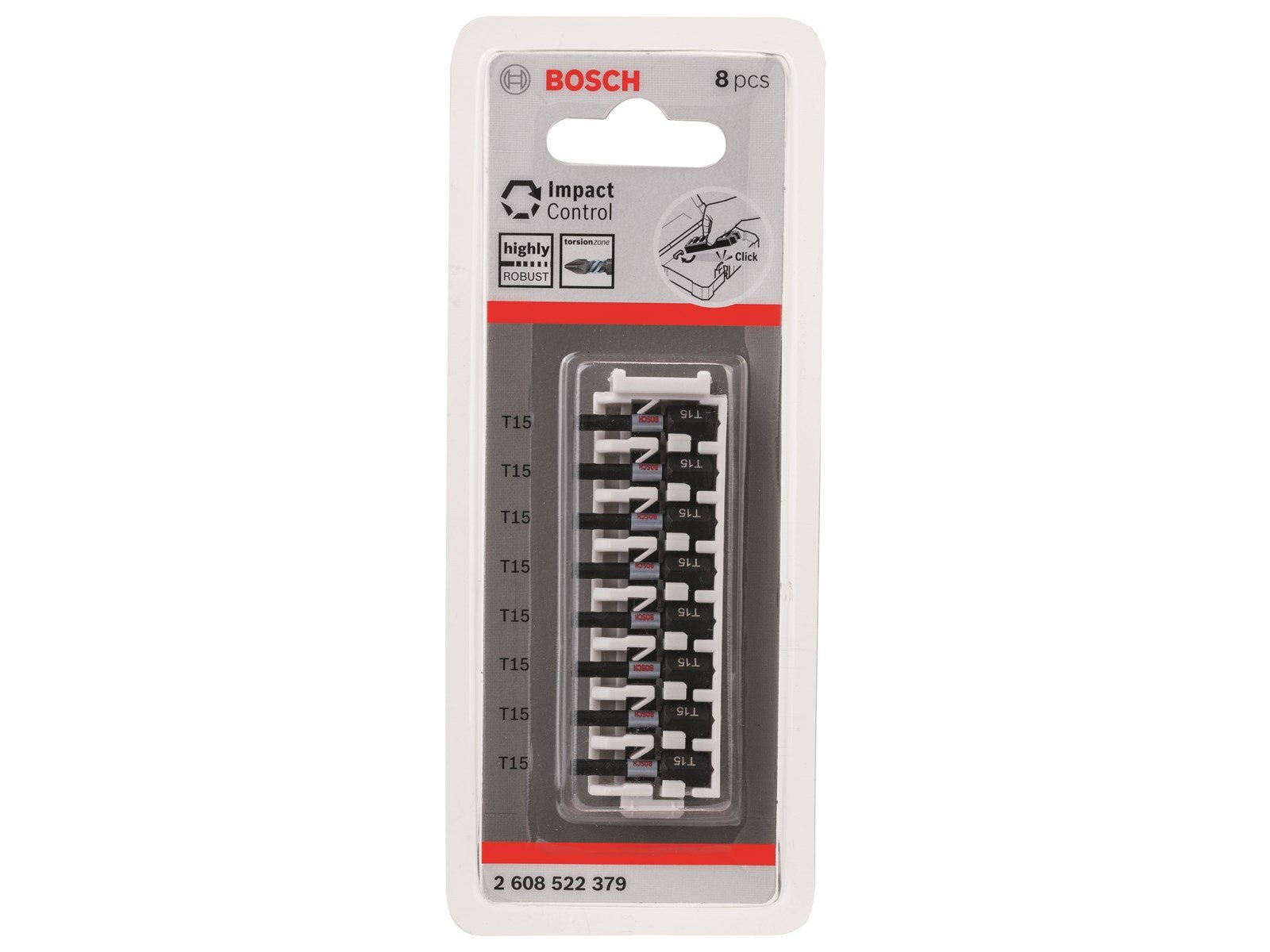 Bosch BITS IMPACT T15 25MM 8STK