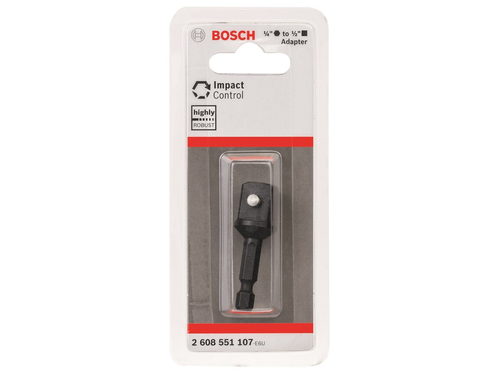 Bosch ADAPTER TIL TOPNØGLE 1/4HEX 1/2T
