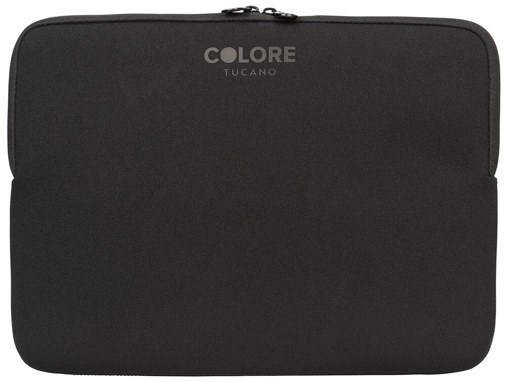 Tucano Colore Neoprenhülle für Notebook 15,6' und Apple MacBook Pro 16' - Schwarz