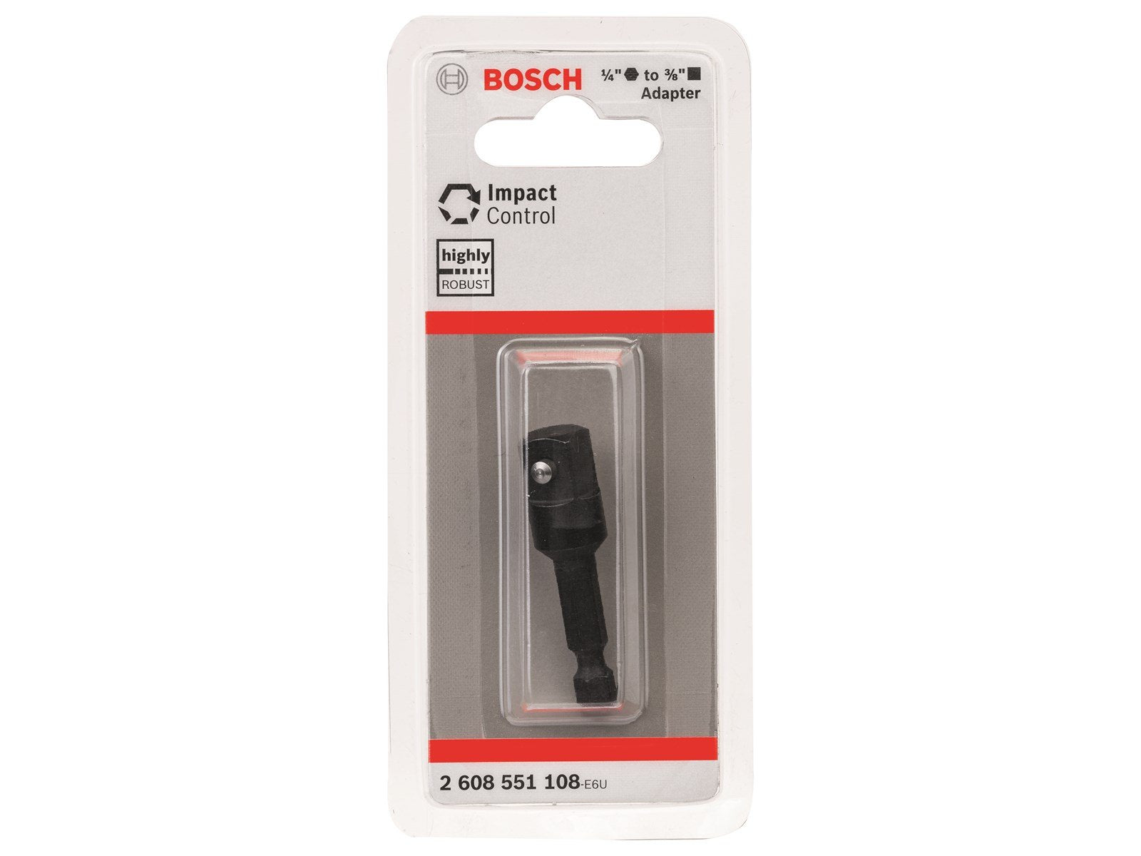 Bosch ADAPTER TIL TOPNØGLE 1/4HEX 3/8T