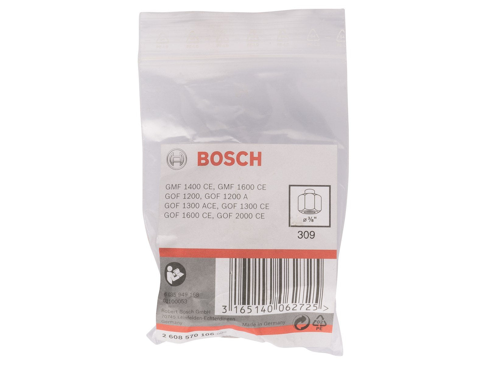 Bosch SPÆNDETANG 3/8