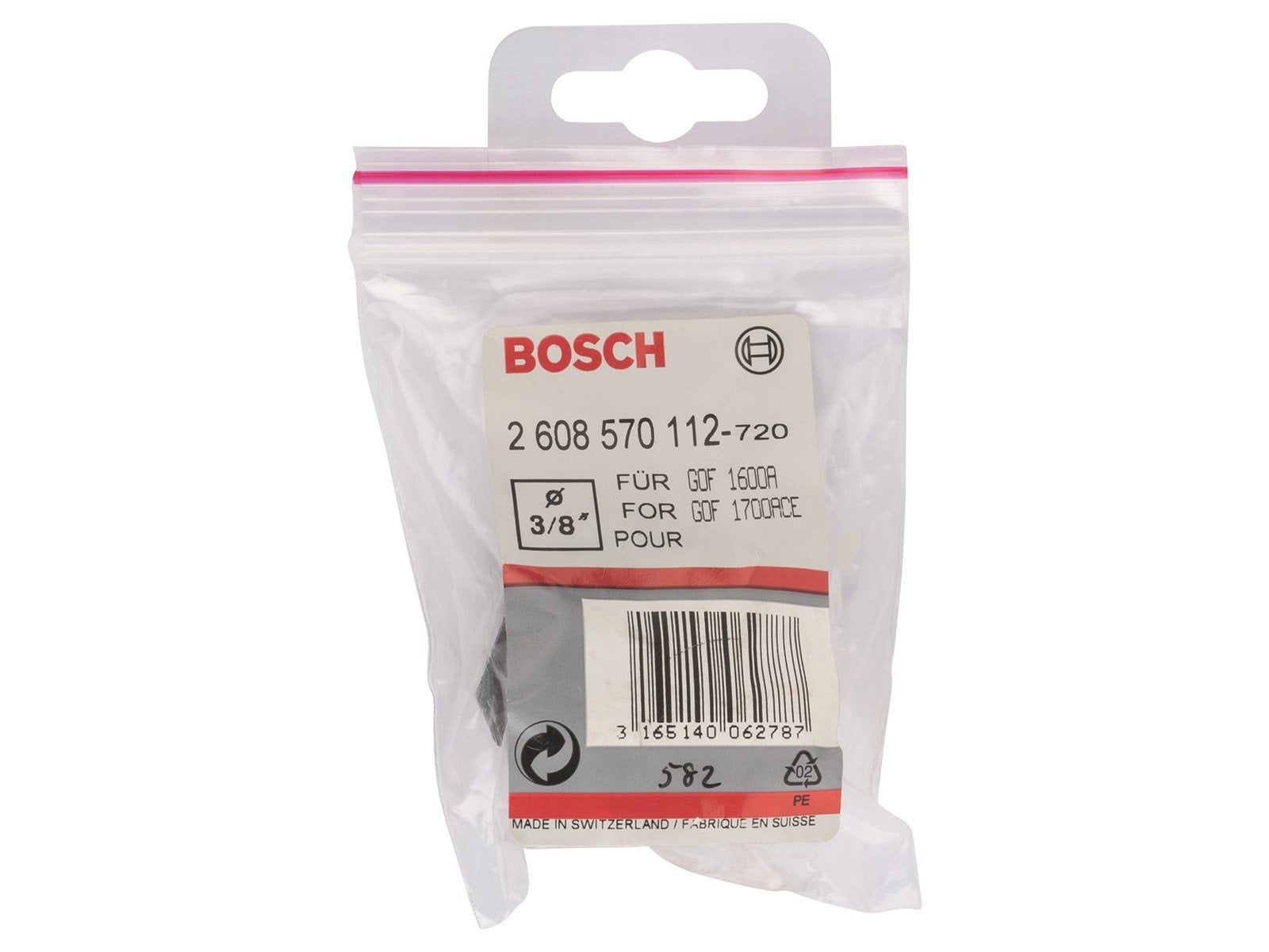 Bosch SPÆNDETANG 3/8 TIL GOF 1600A/1700A