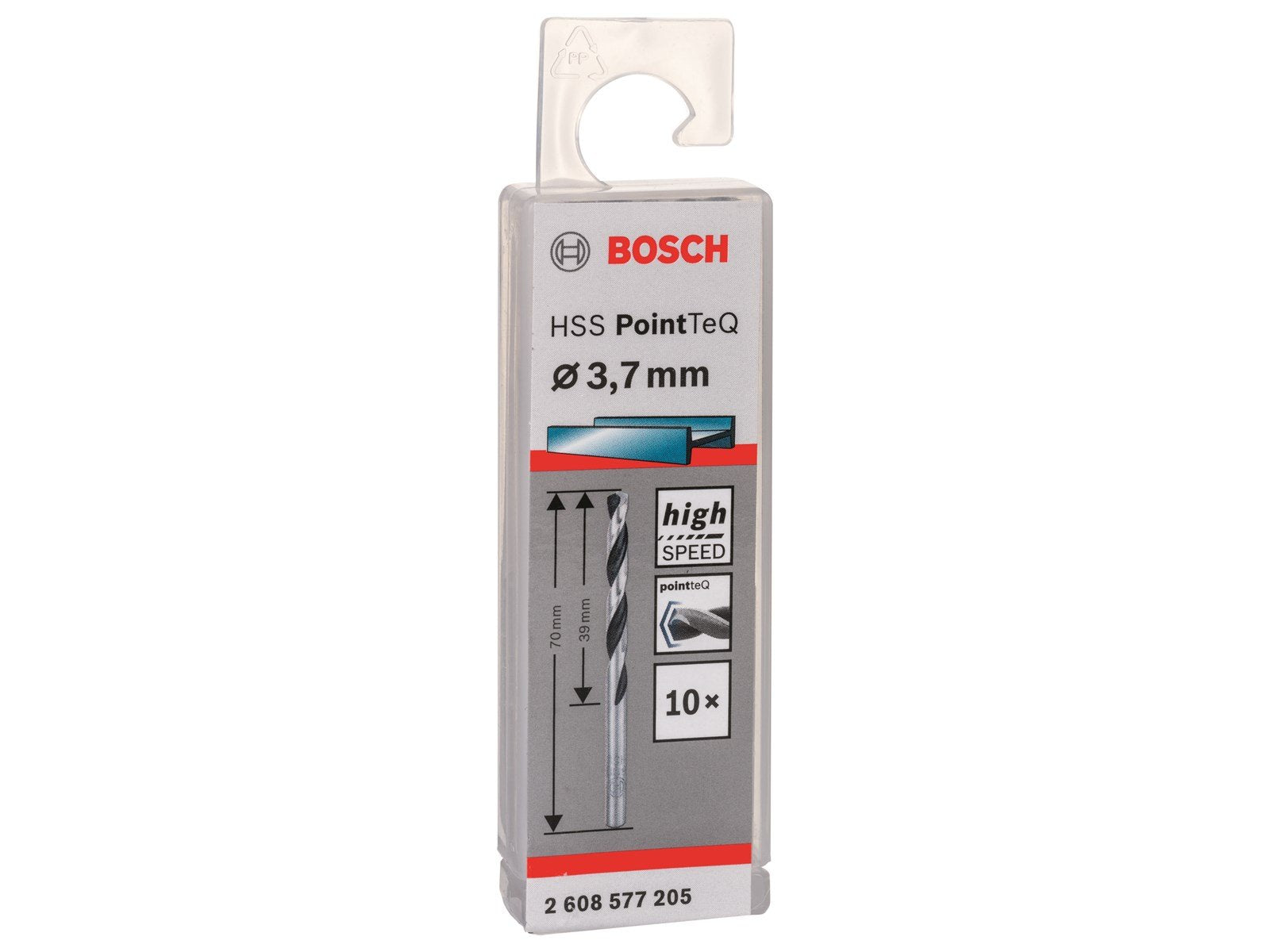 Bosch METALBOR POINTTEC HSS-R 3.7MM 10STK