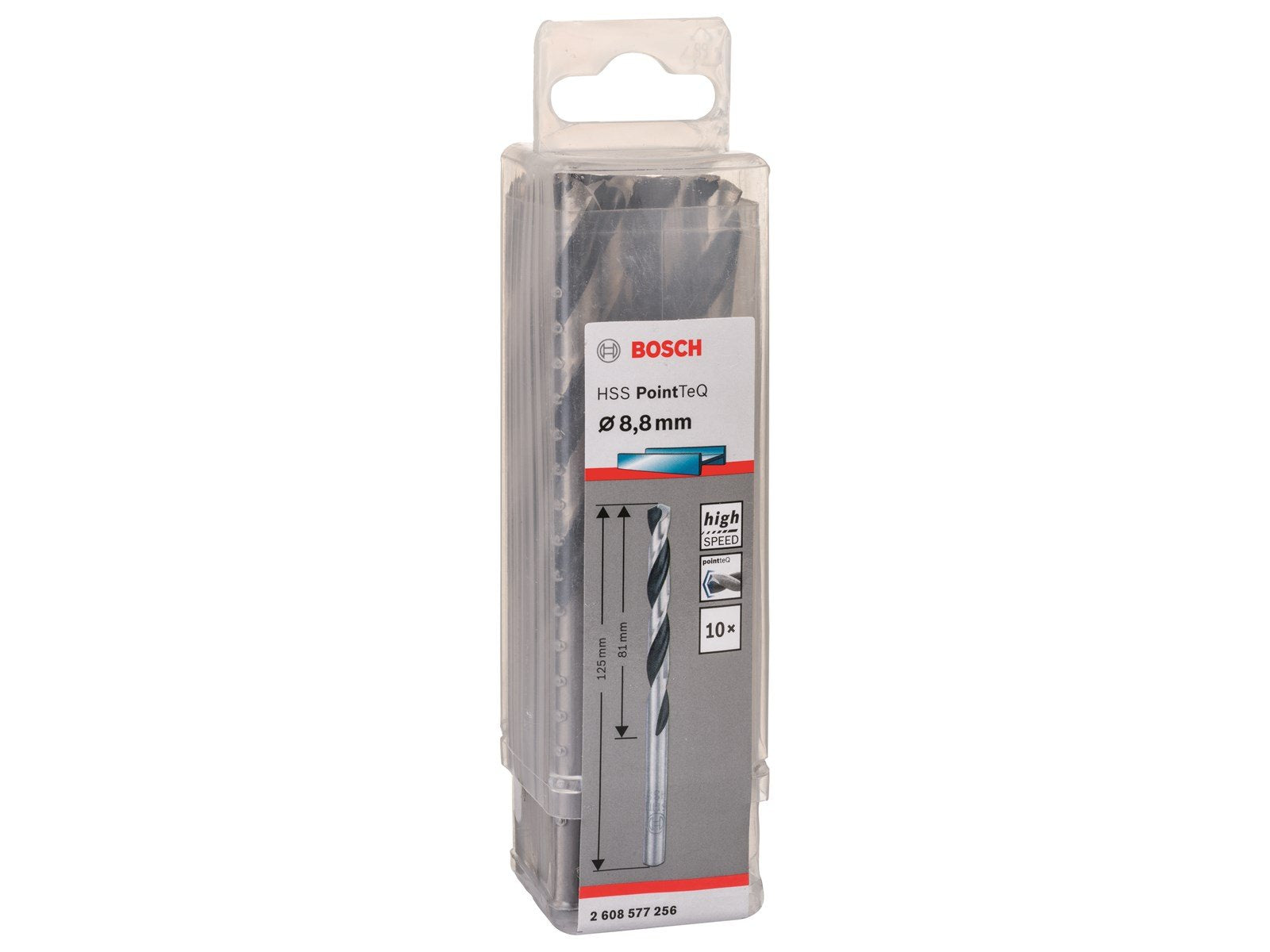 Bosch METALBOR POINTTEC HSS-R 8.8MM 10STK