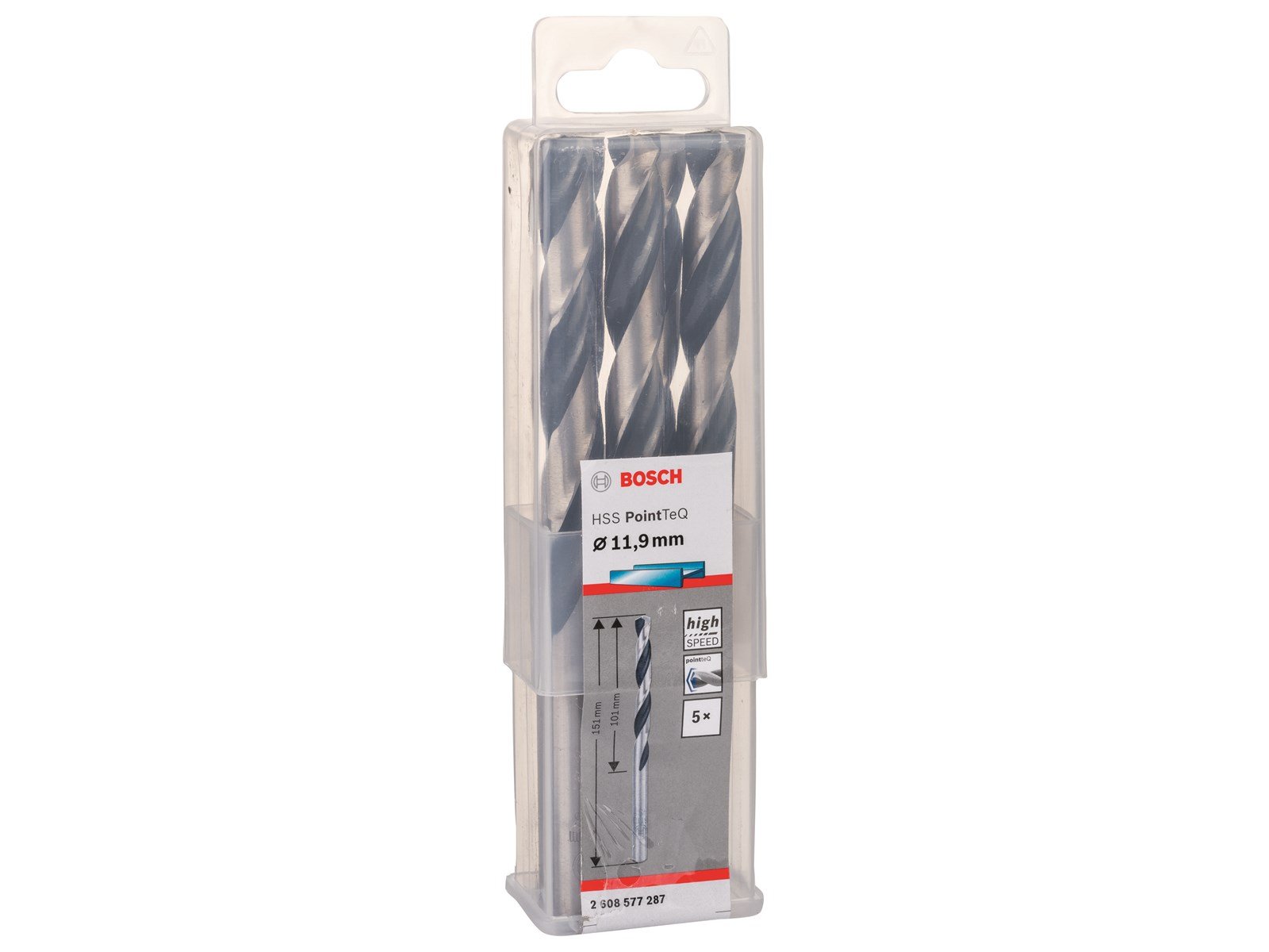 Bosch METALBOR POINTTEC HSS-R 11.9MM 5STK
