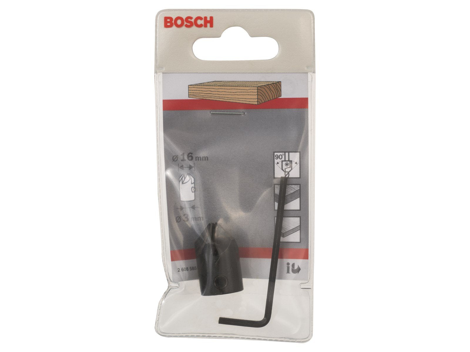 Bosch FORSÆNKER 3X16MM