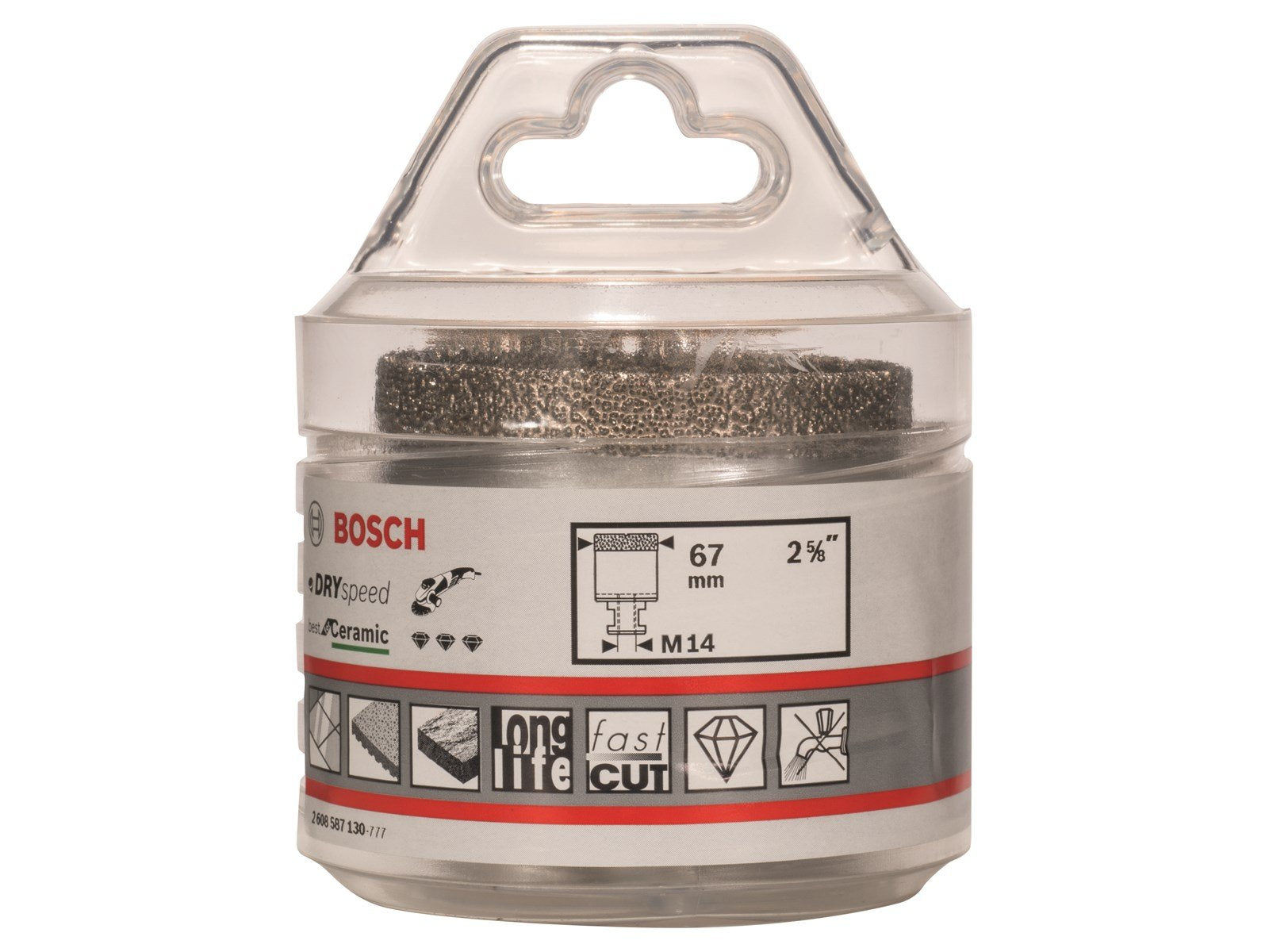 Bosch DIAMANTHULSAV 67MM DRYSPEED