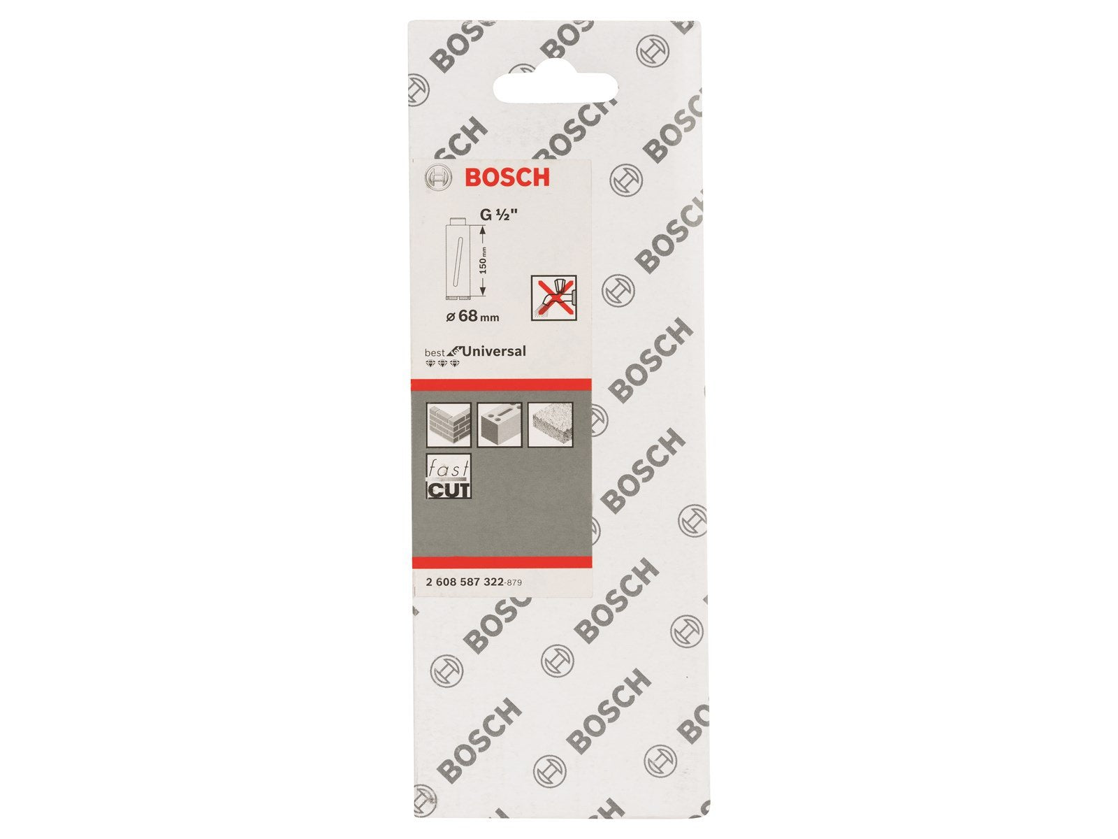 Bosch DIAMANTBOR TØR 68X150MM 1/2 BEST