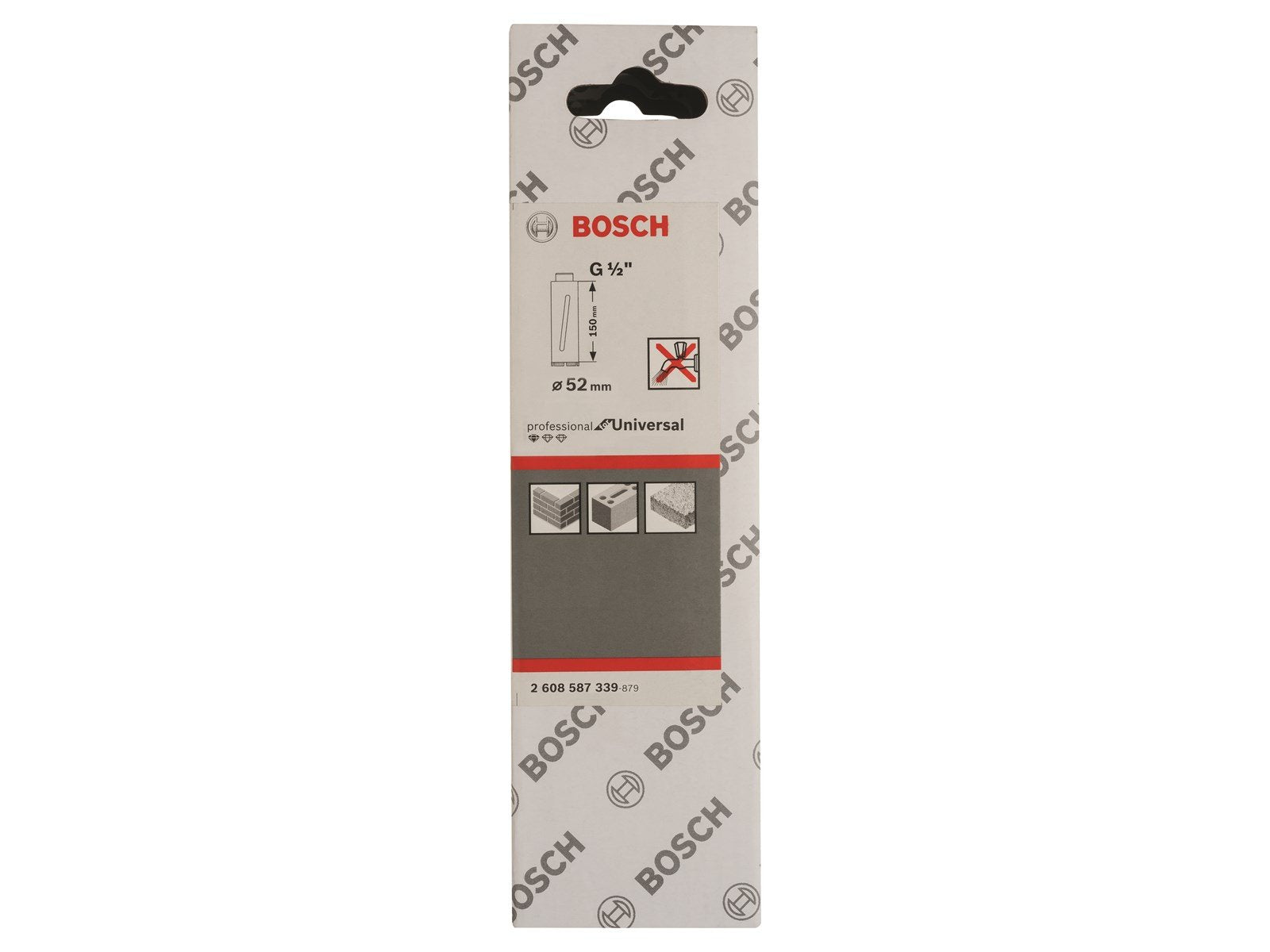 Bosch DIAMANTBOR TØR 52X150MM 1/2PROF