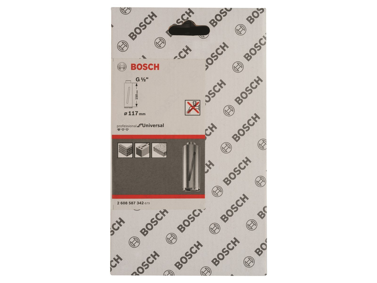 Bosch DIAMANTBOR TØR 117X150MM 1/2PROF