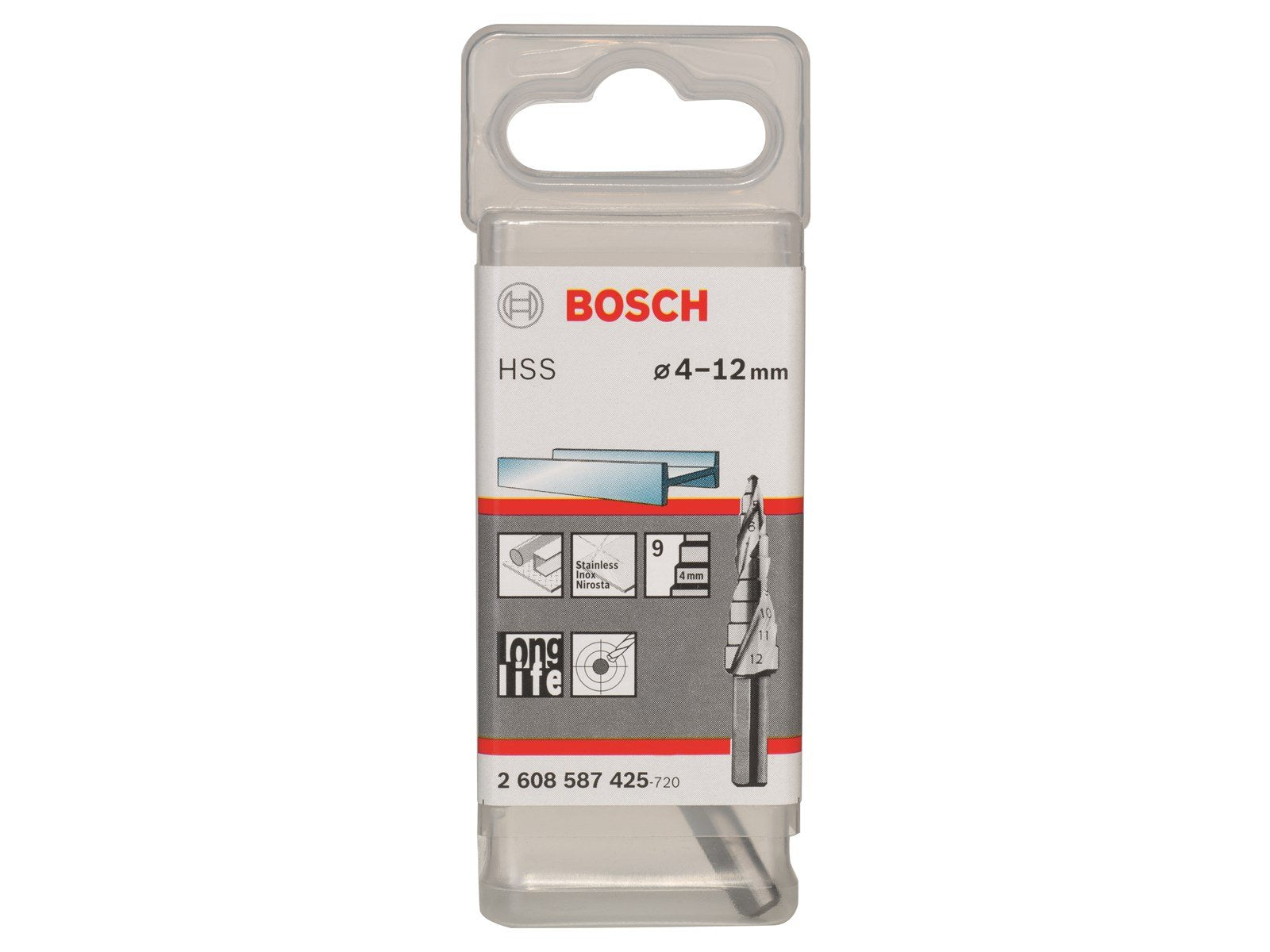 Bosch TRINBOR 4-12MM HSS 9 TRIN