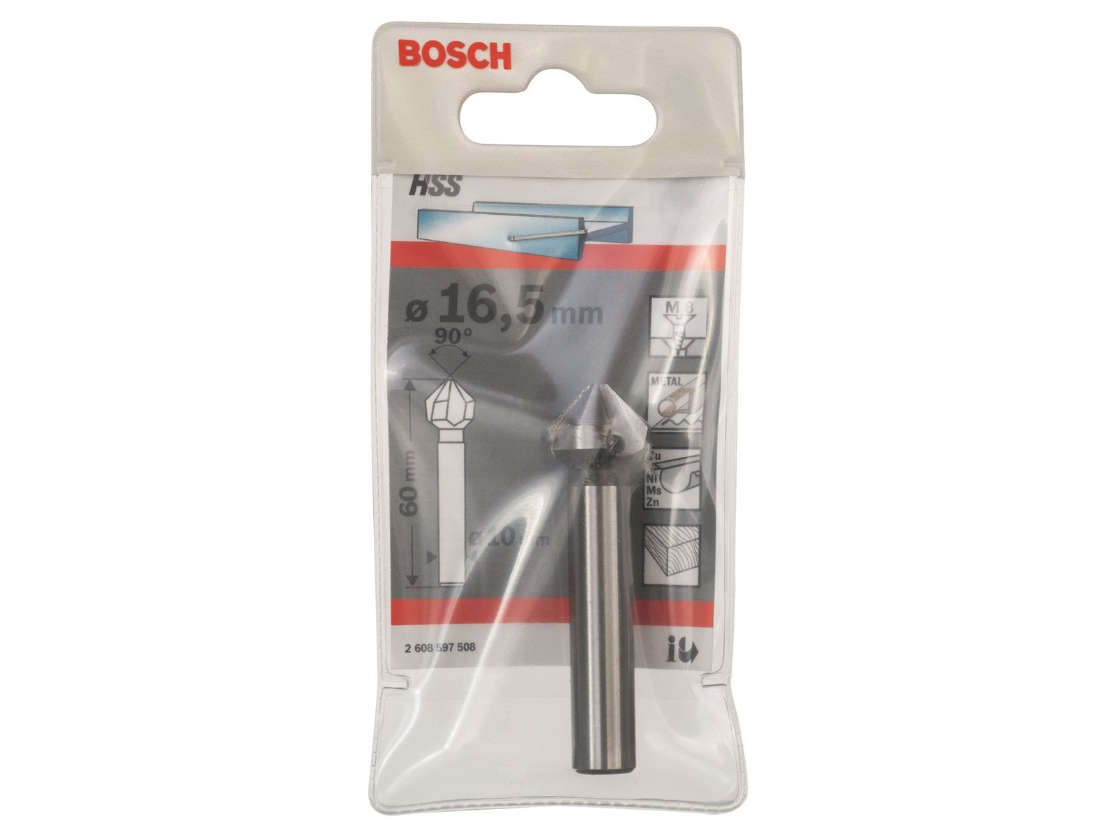 Bosch KONUSFORSÆNKER 16.5MM