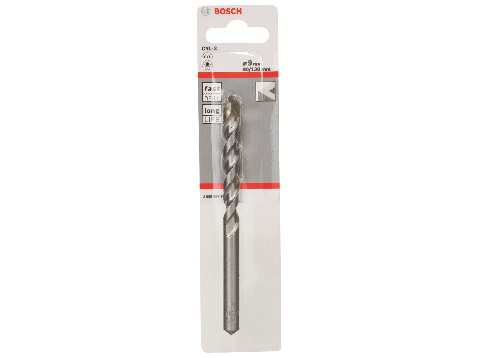 Bosch BETONBOR SILVER SLAGBOR 9X120MM