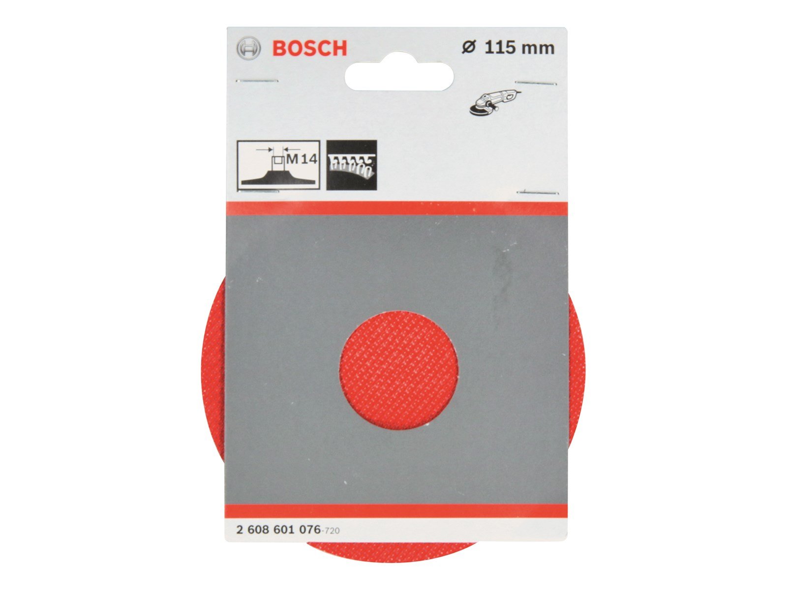 Bosch GUMMIBAGSKIVE 115MM VELCRO